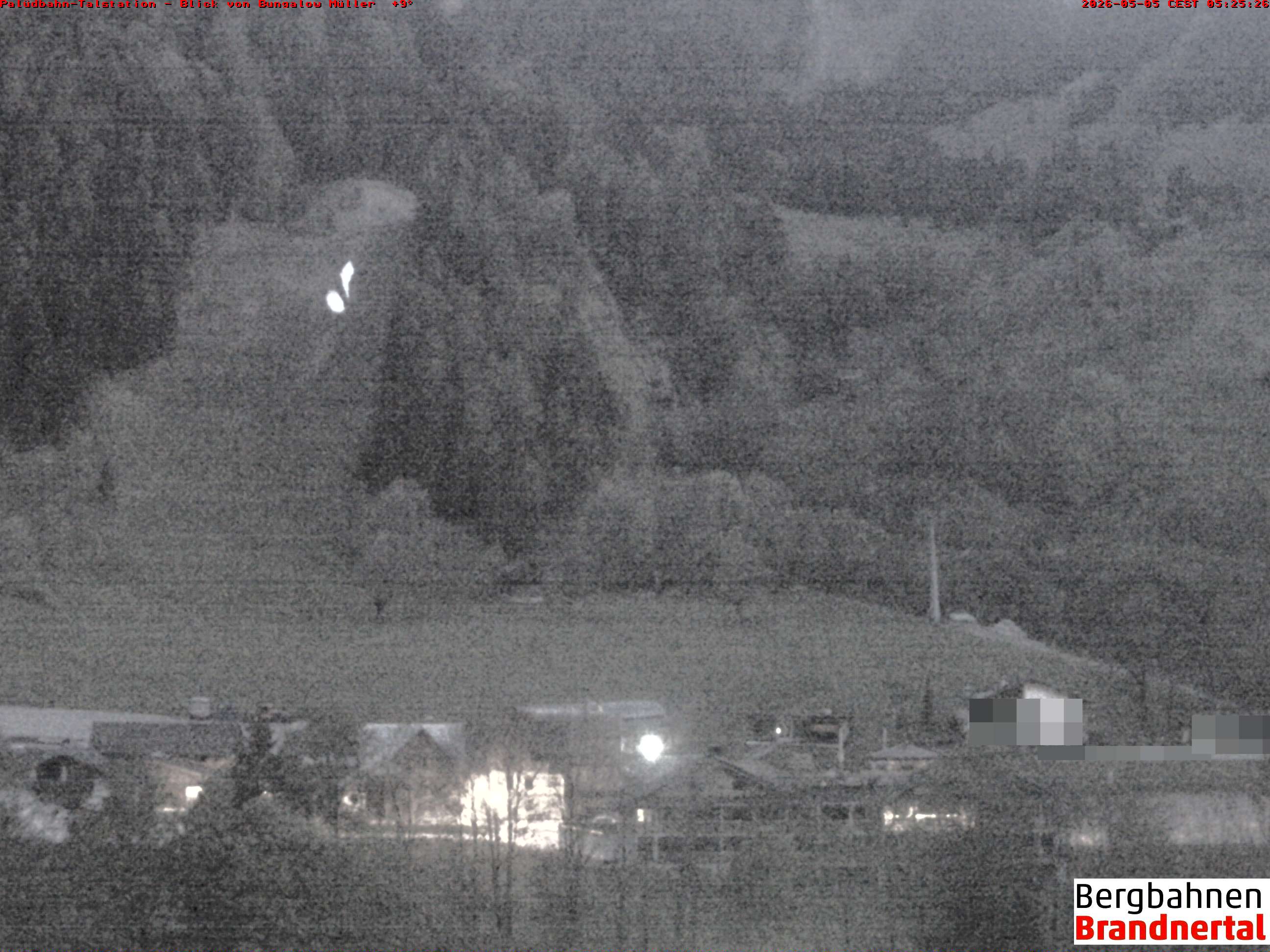 Blick auf Palüdbahn von Bungalow Müller
