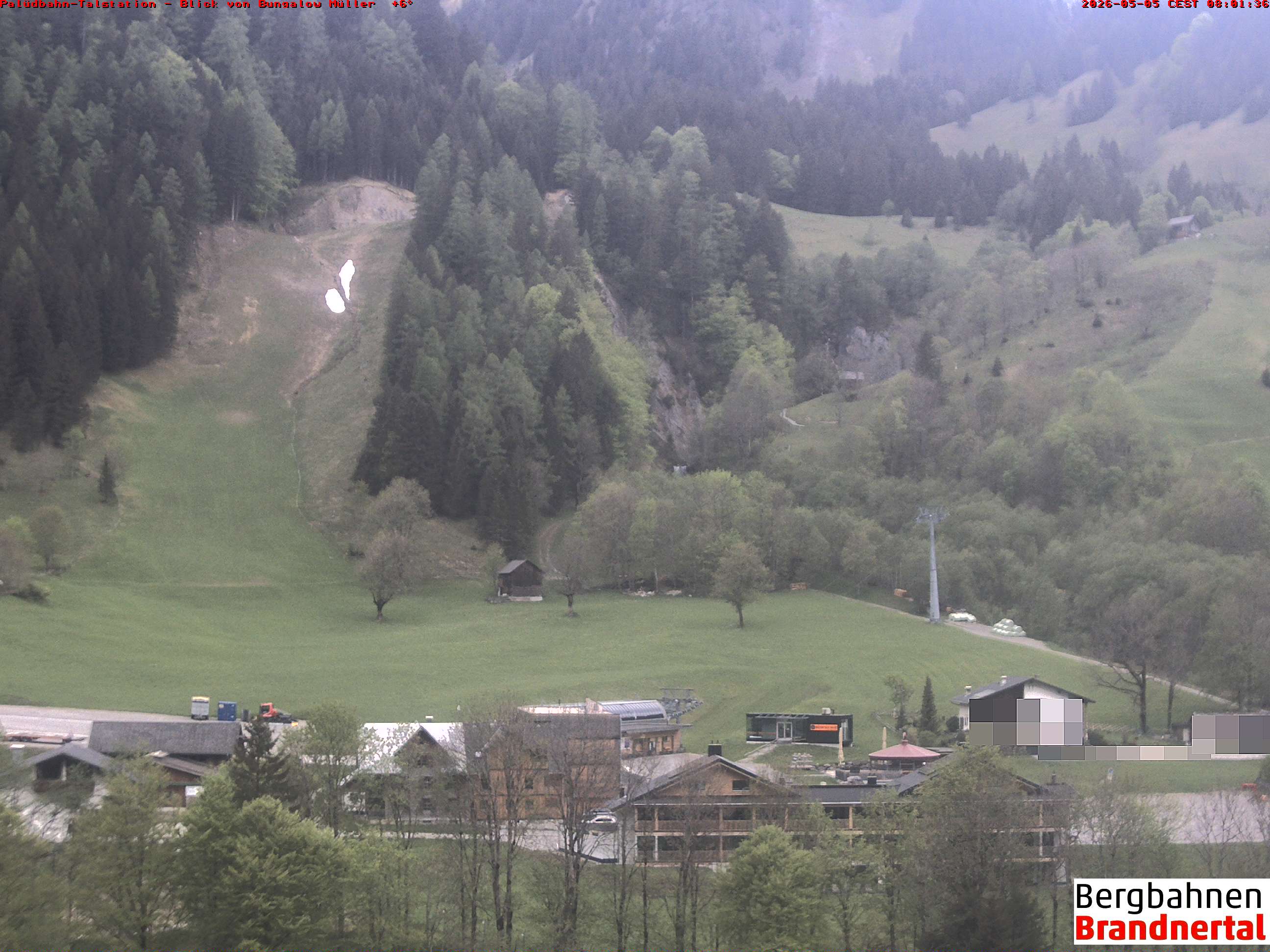 Blick auf Palüdbahn von Bungalow Müller