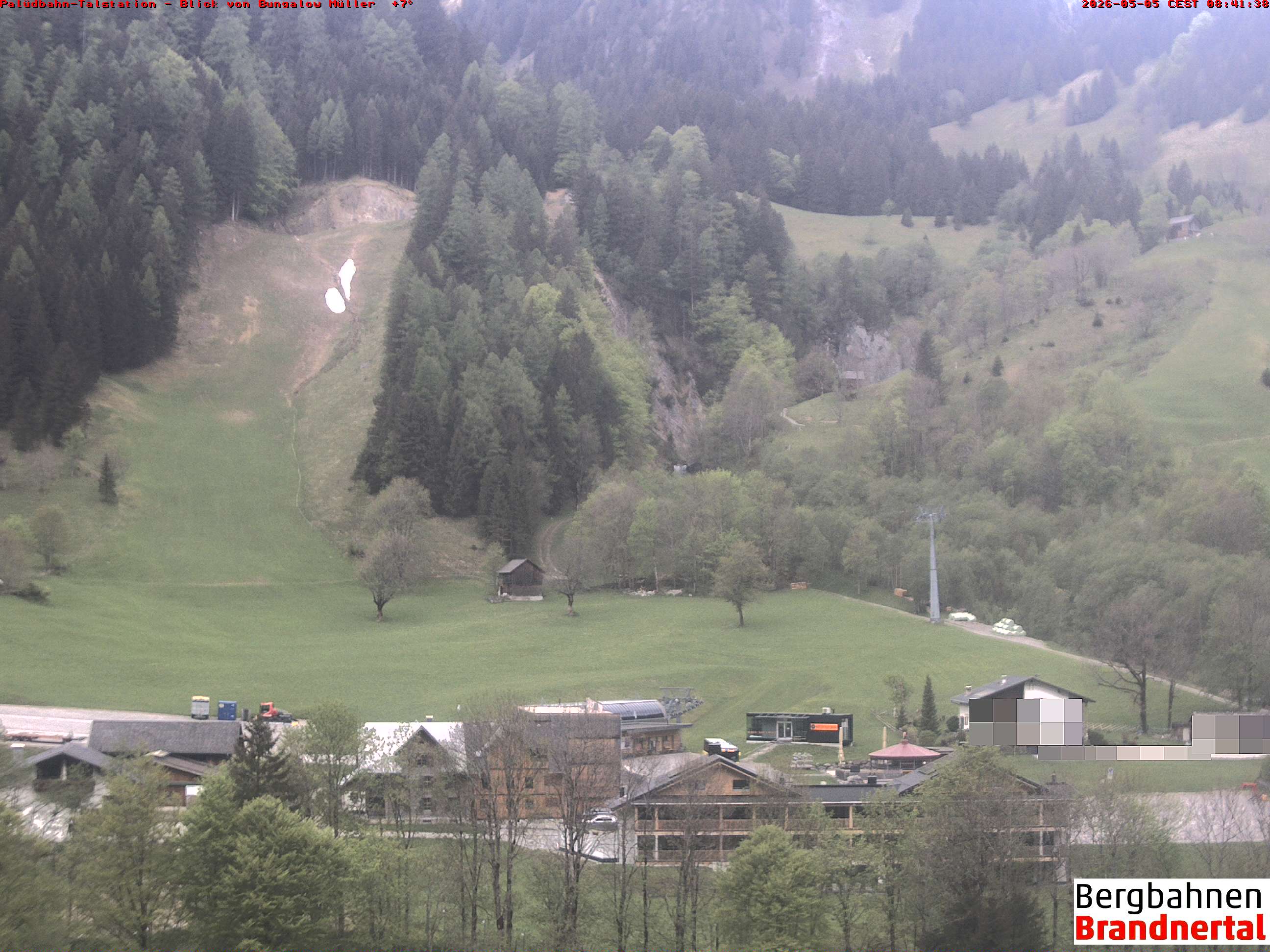 Blick auf Palüdbahn von Bungalow Müller