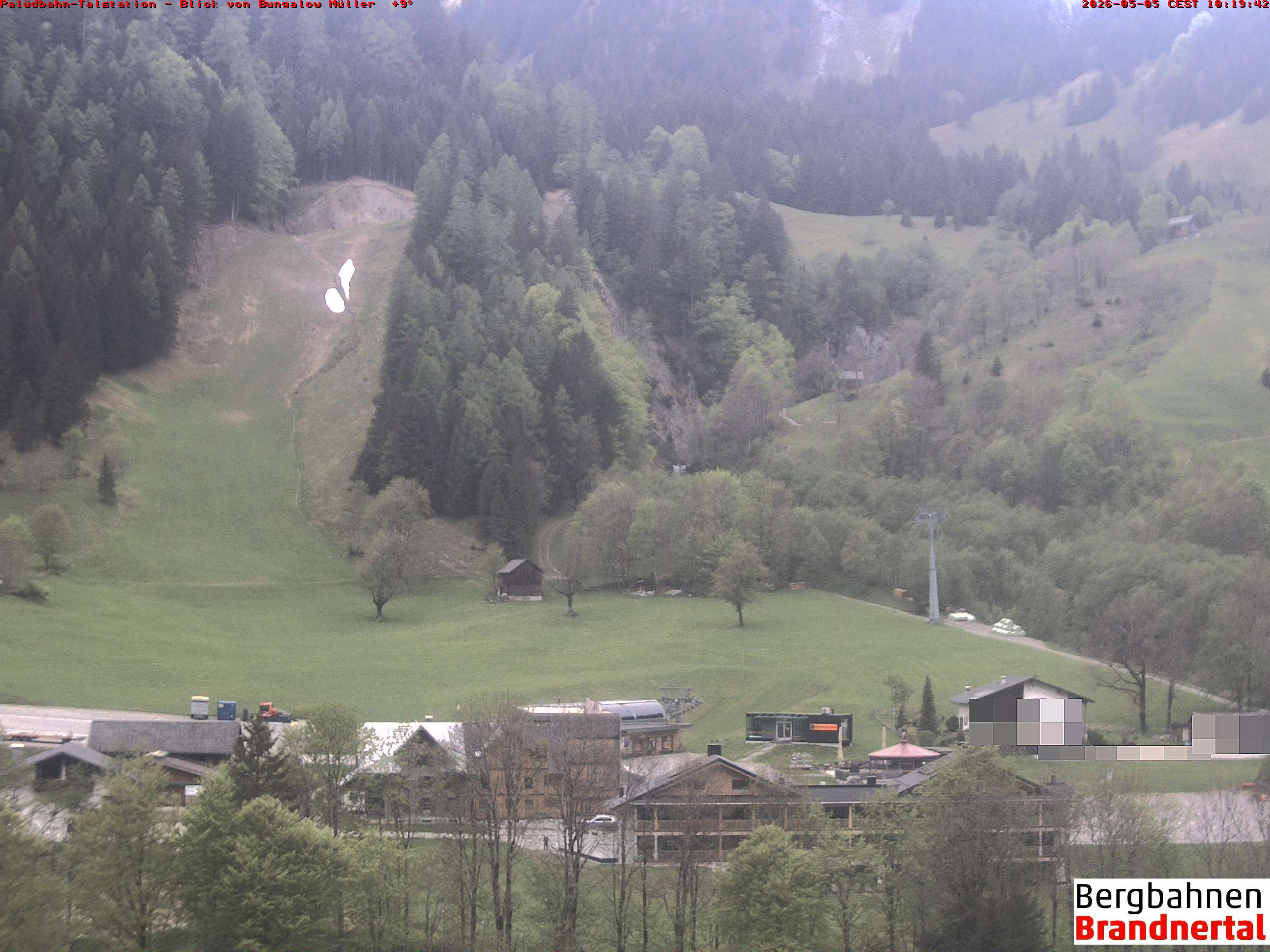Blick auf Palüdbahn von Bungalow Müller