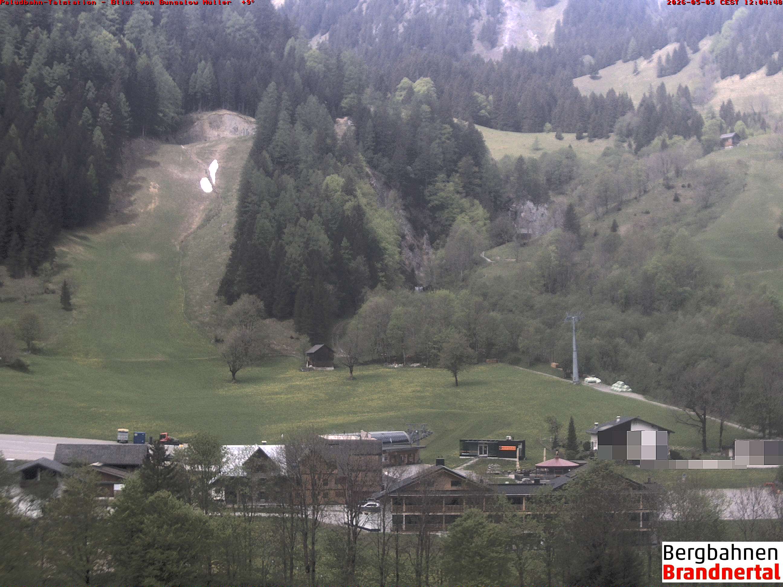 Blick auf Palüdbahn von Bungalow Müller
