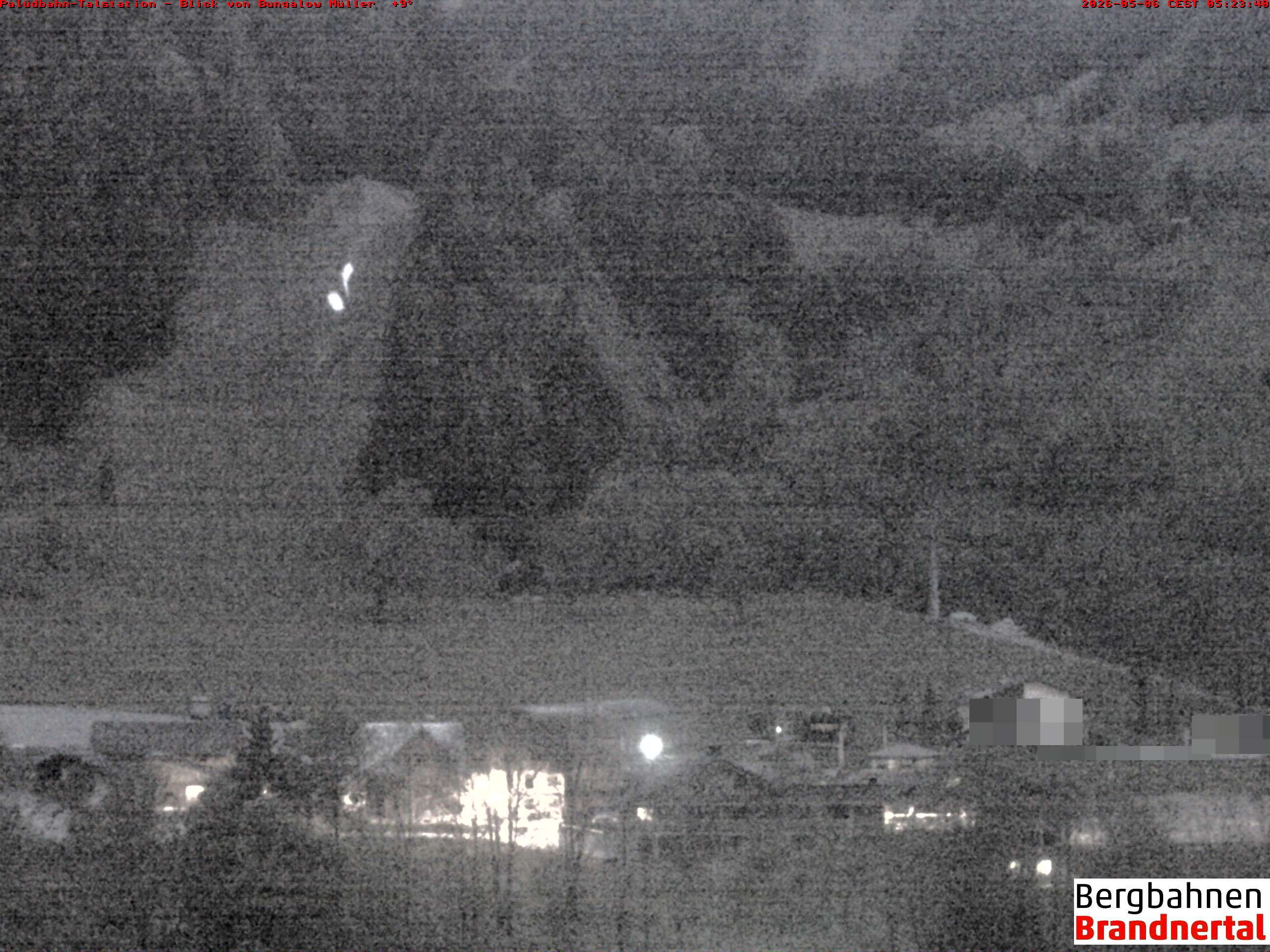 Blick auf Palüdbahn von Bungalow Müller