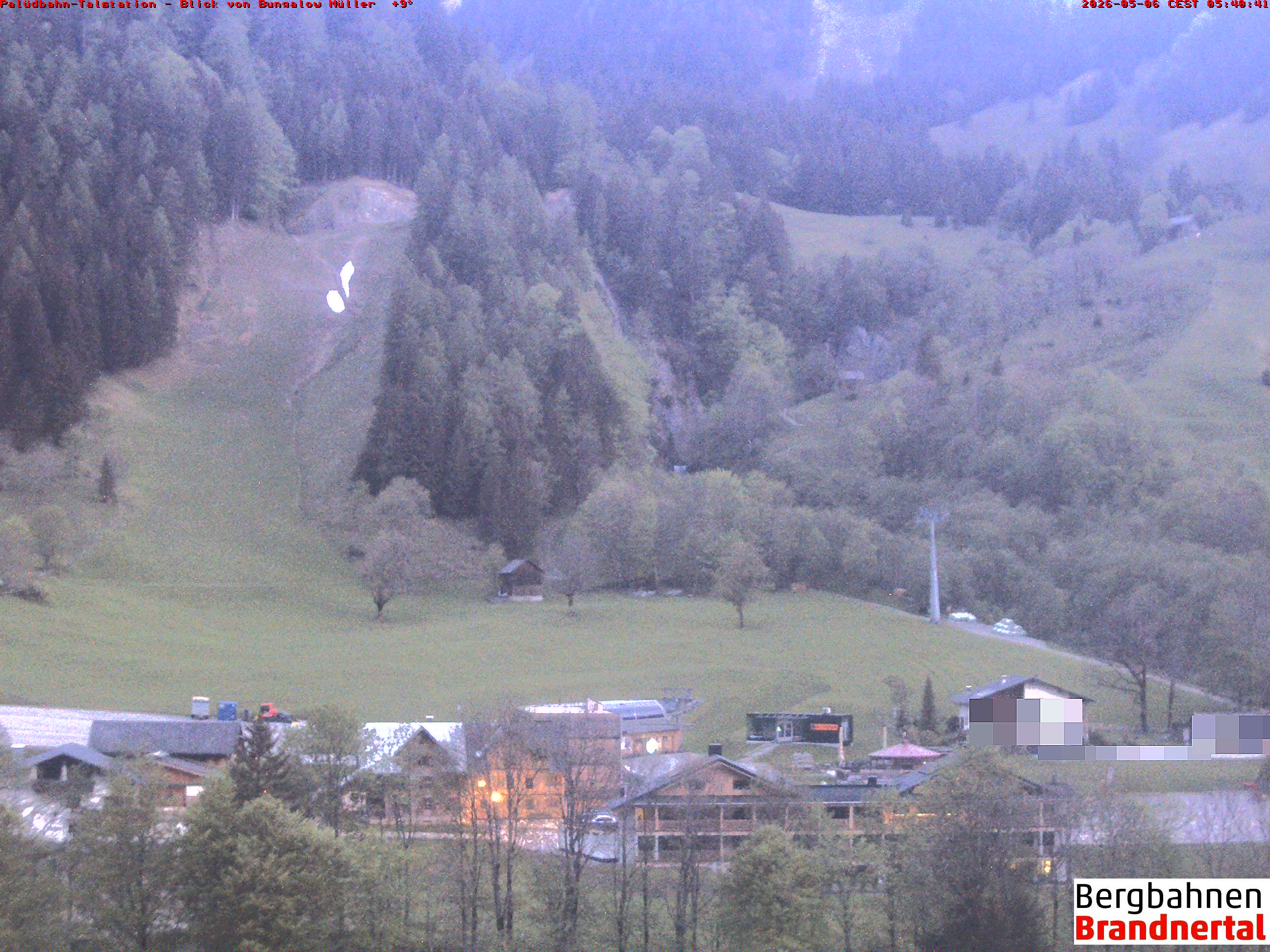 Blick auf Palüdbahn von Bungalow Müller