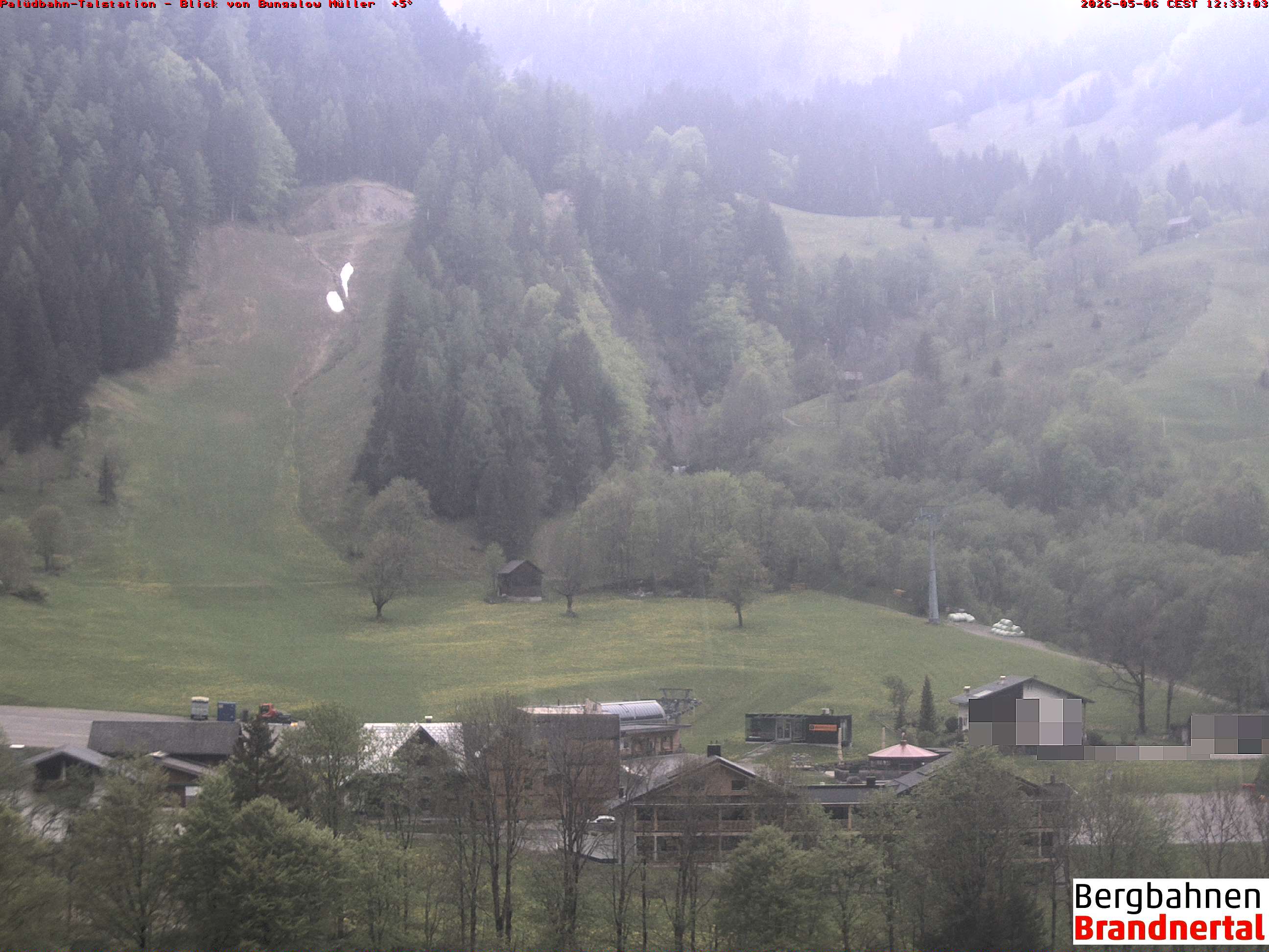 Blick auf Palüdbahn von Bungalow Müller