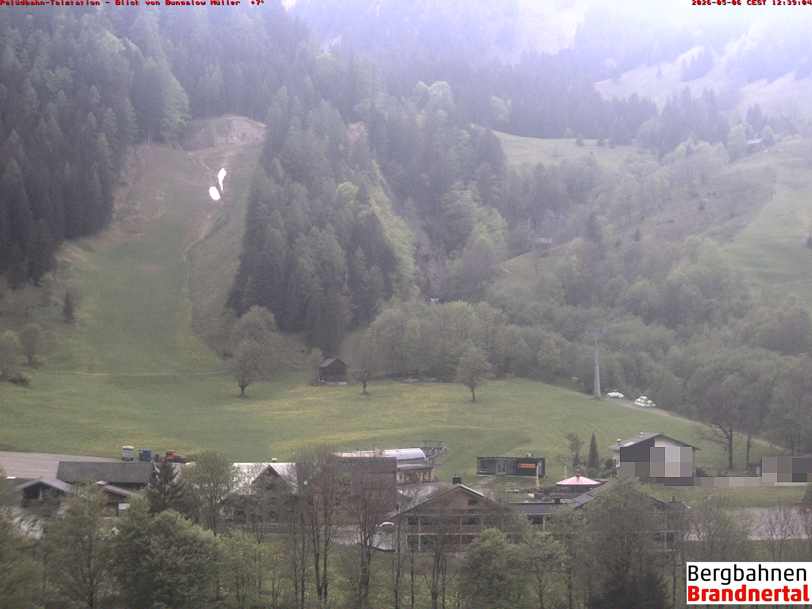 Blick auf Palüdbahn von Bungalow Müller