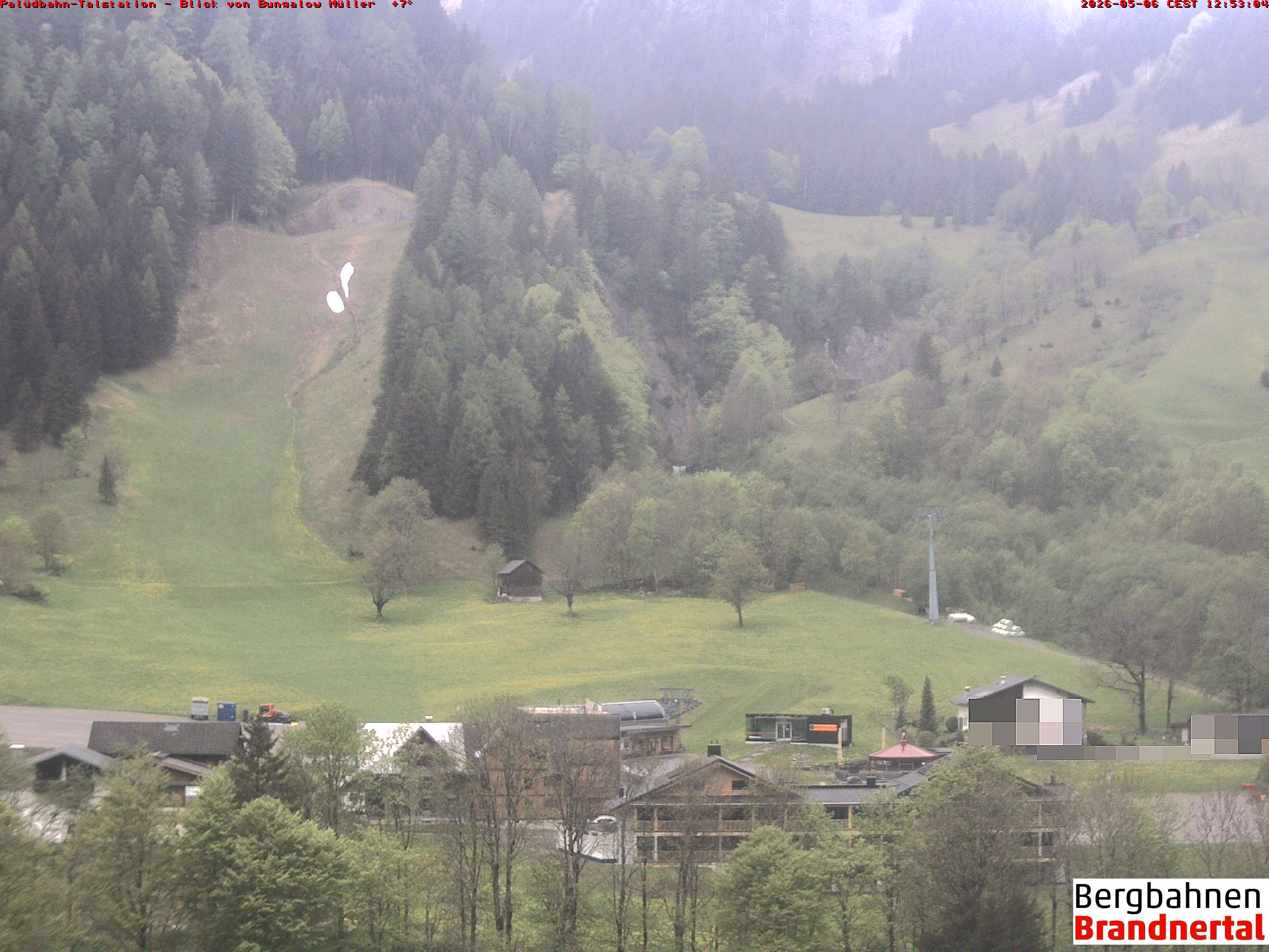 Blick auf Palüdbahn von Bungalow Müller