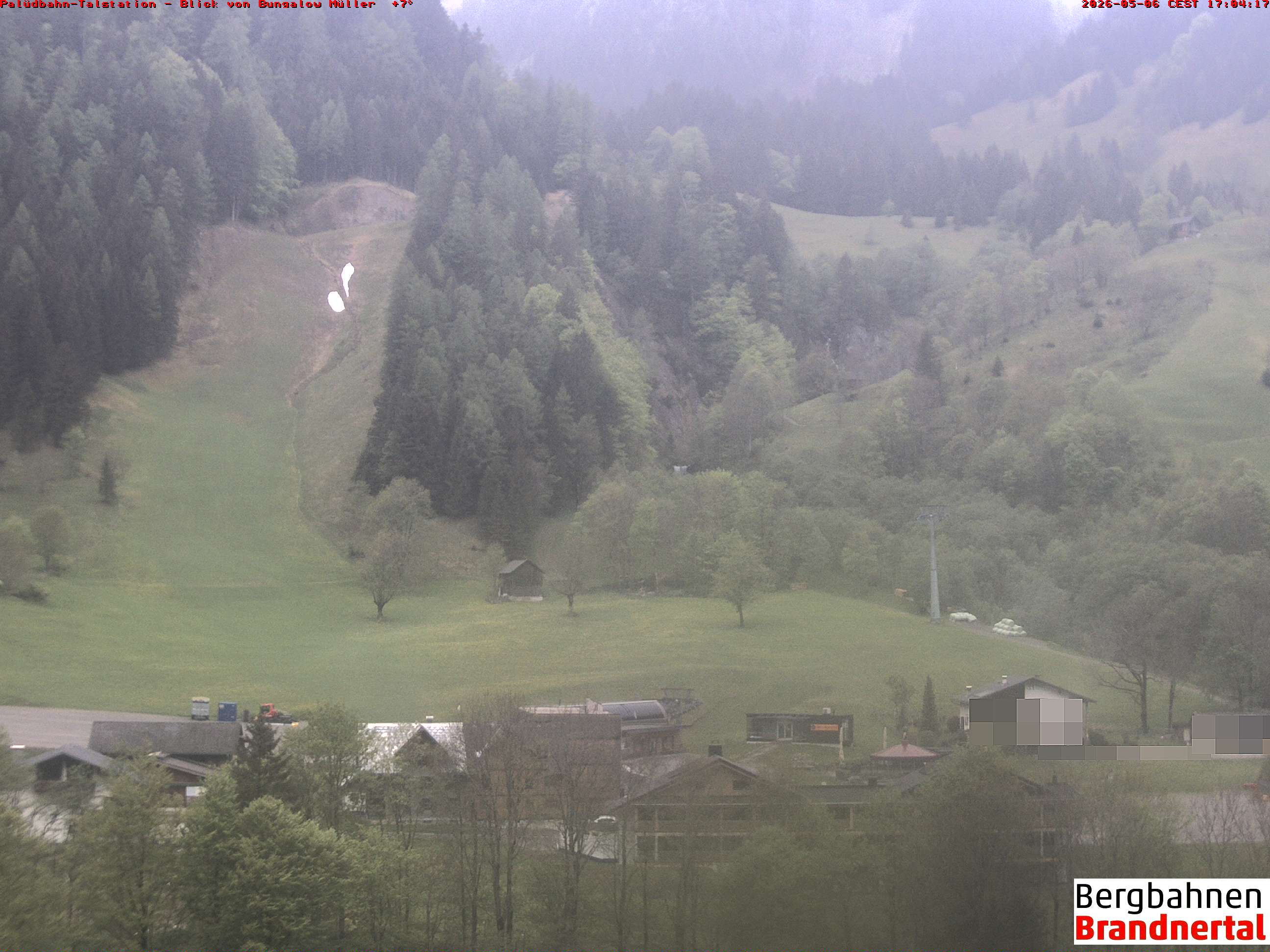 Blick auf Palüdbahn von Bungalow Müller