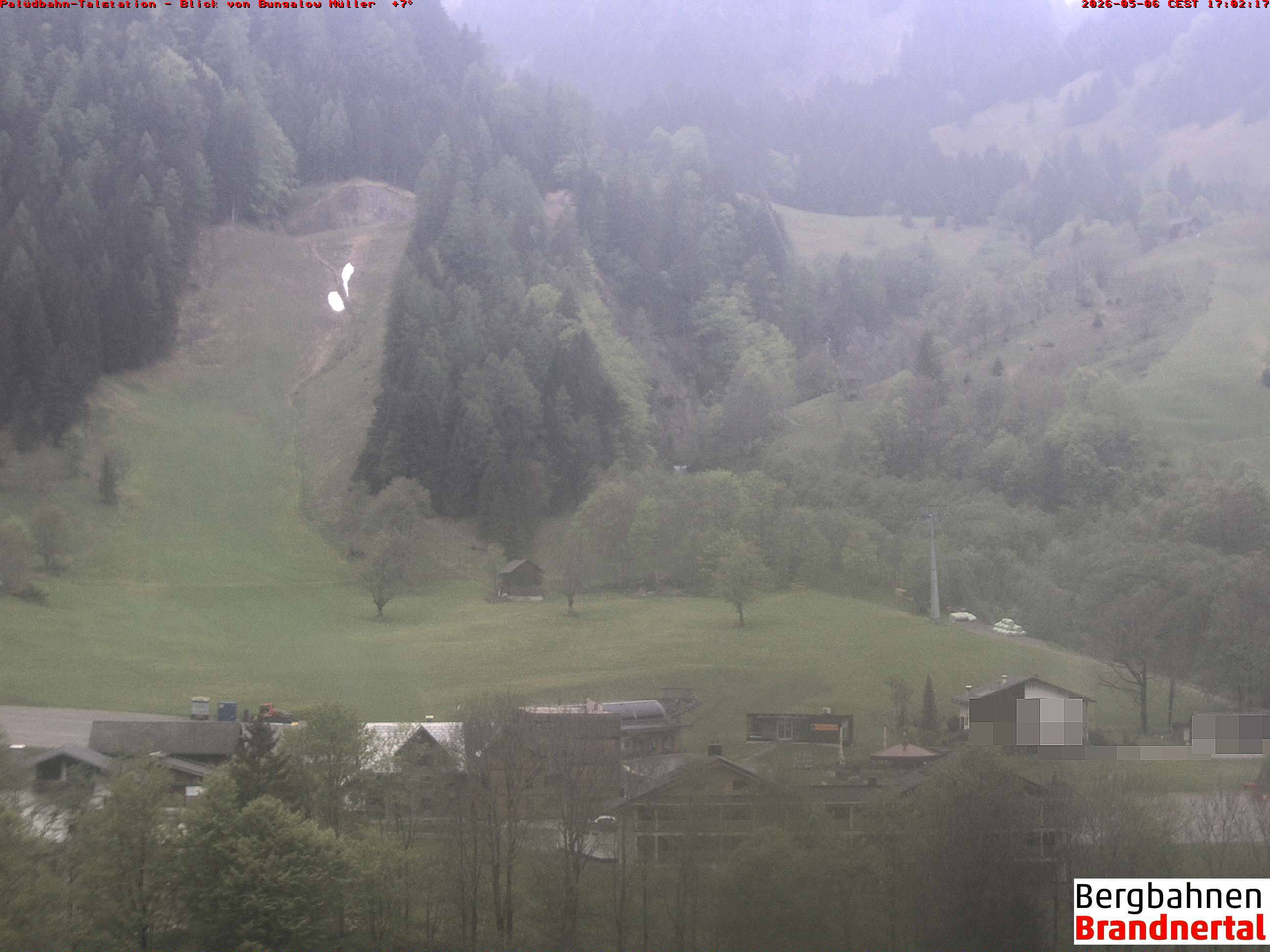 Blick auf Palüdbahn von Bungalow Müller