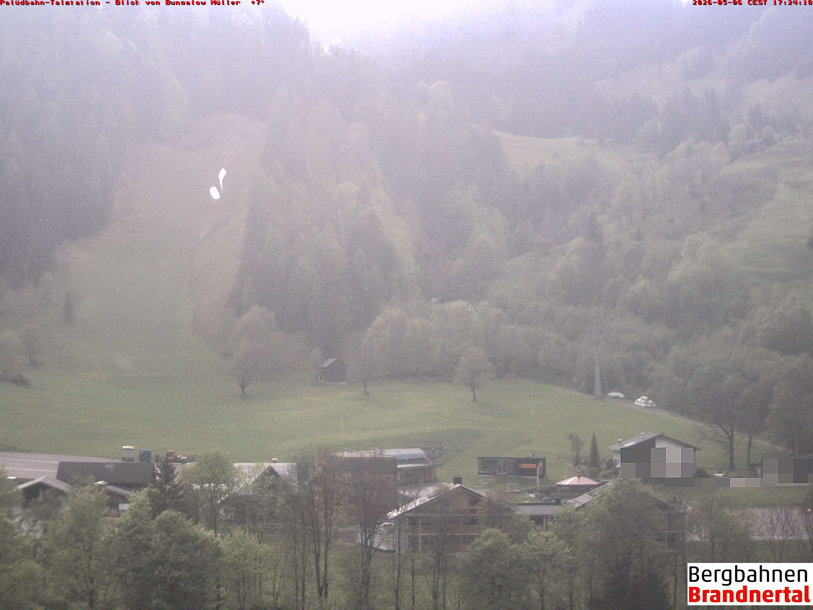 Blick auf Palüdbahn von Bungalow Müller
