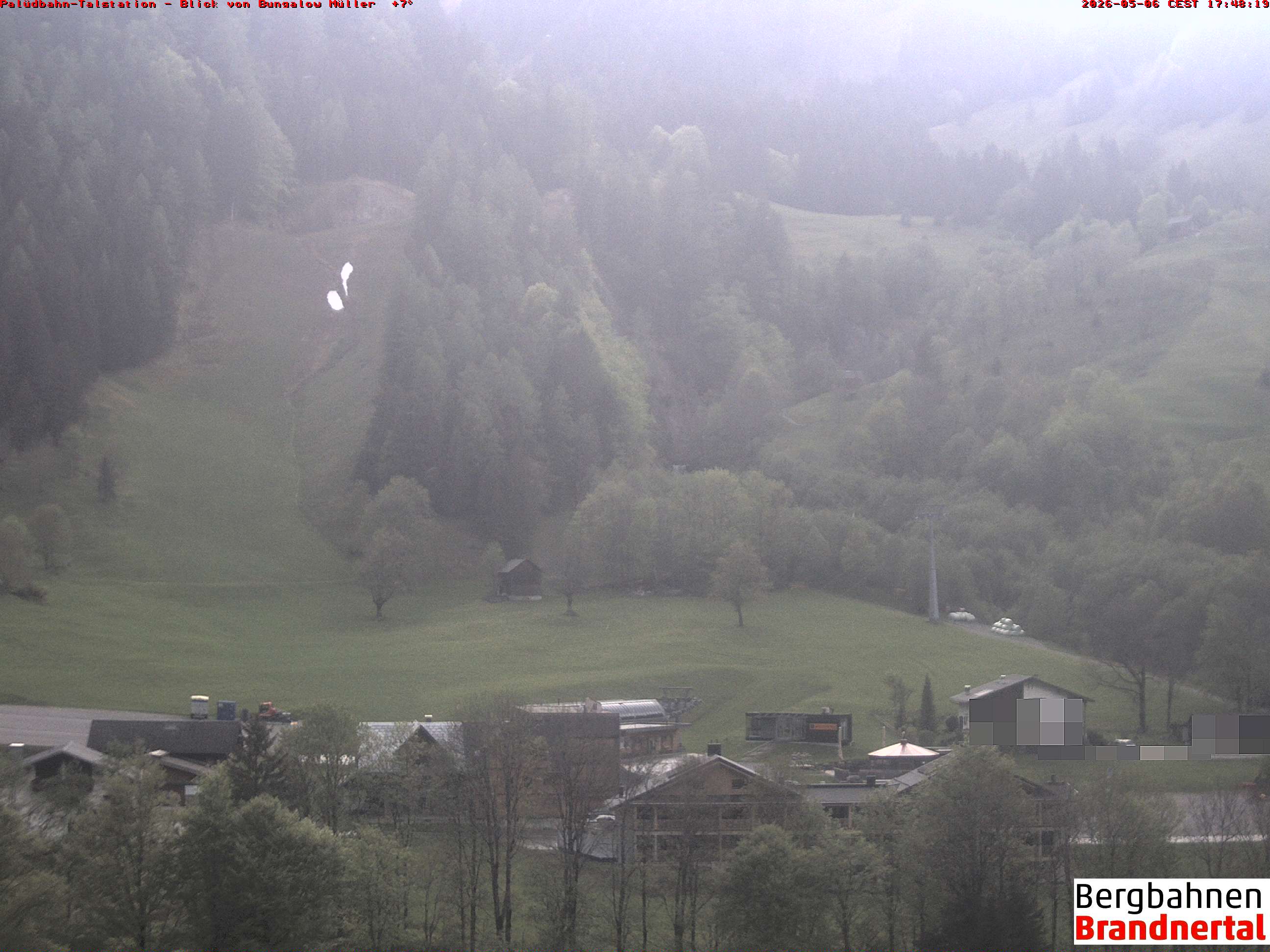 Blick auf Palüdbahn von Bungalow Müller