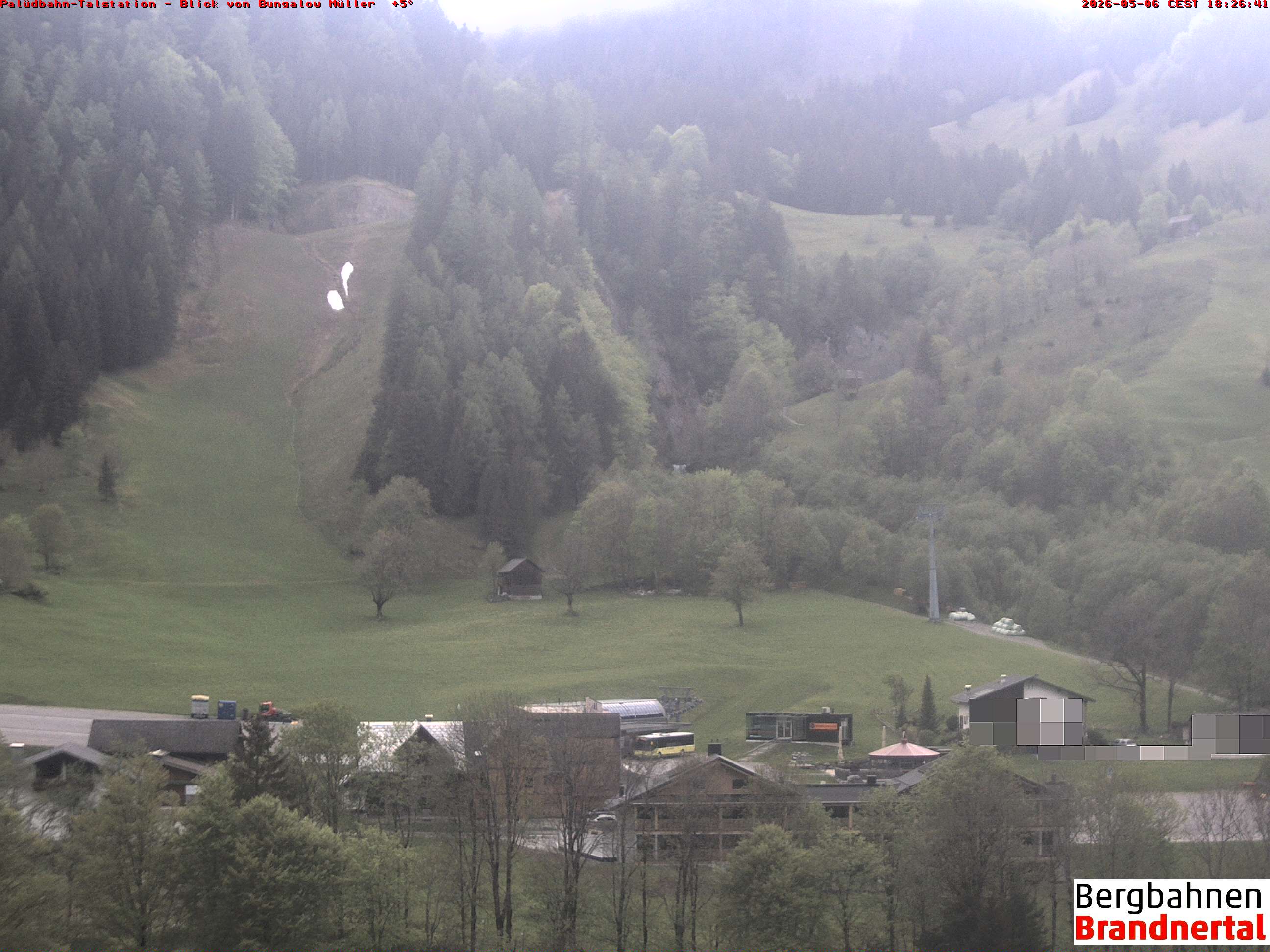 Blick auf Palüdbahn von Bungalow Müller