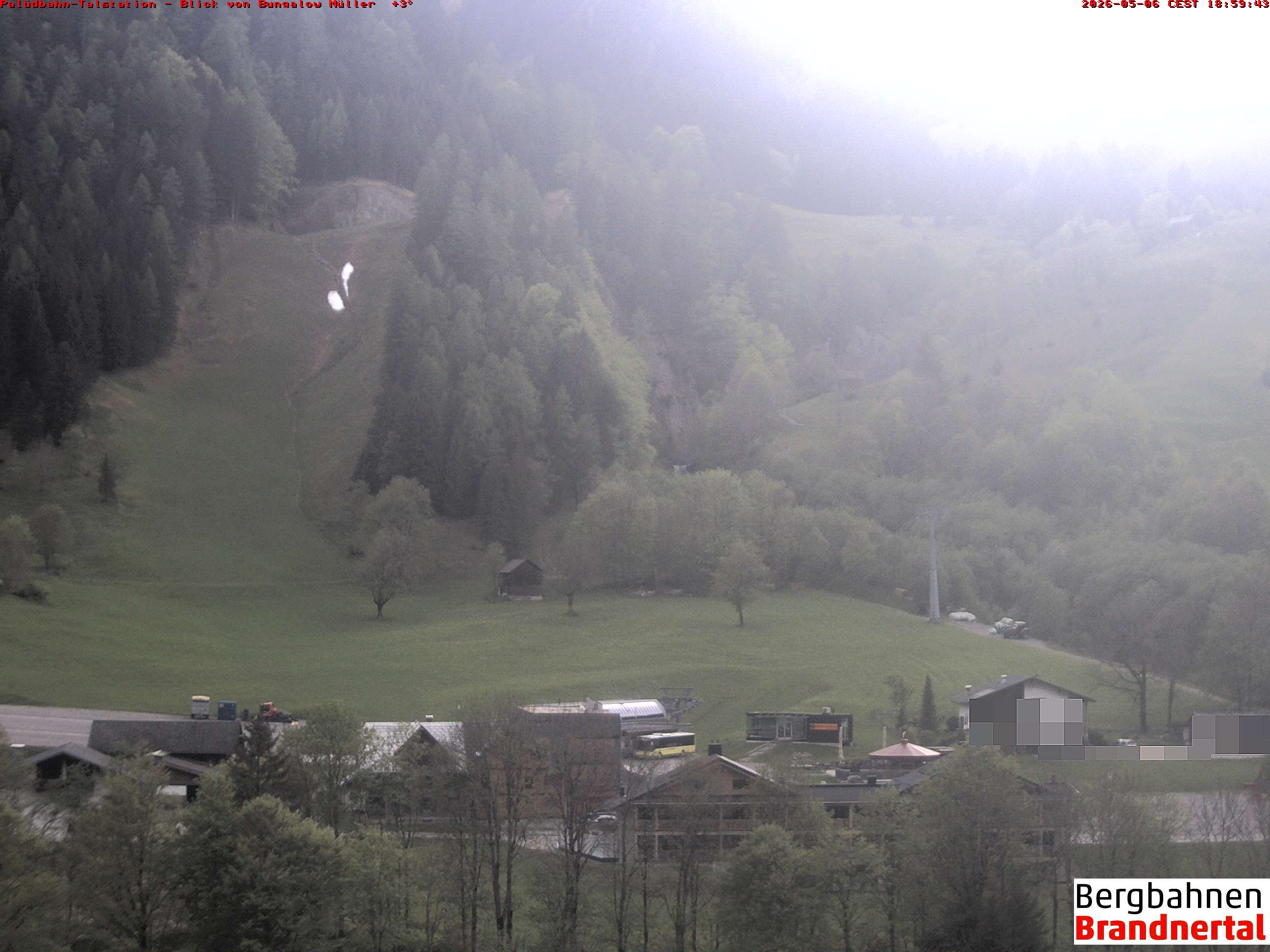Blick auf Palüdbahn von Bungalow Müller