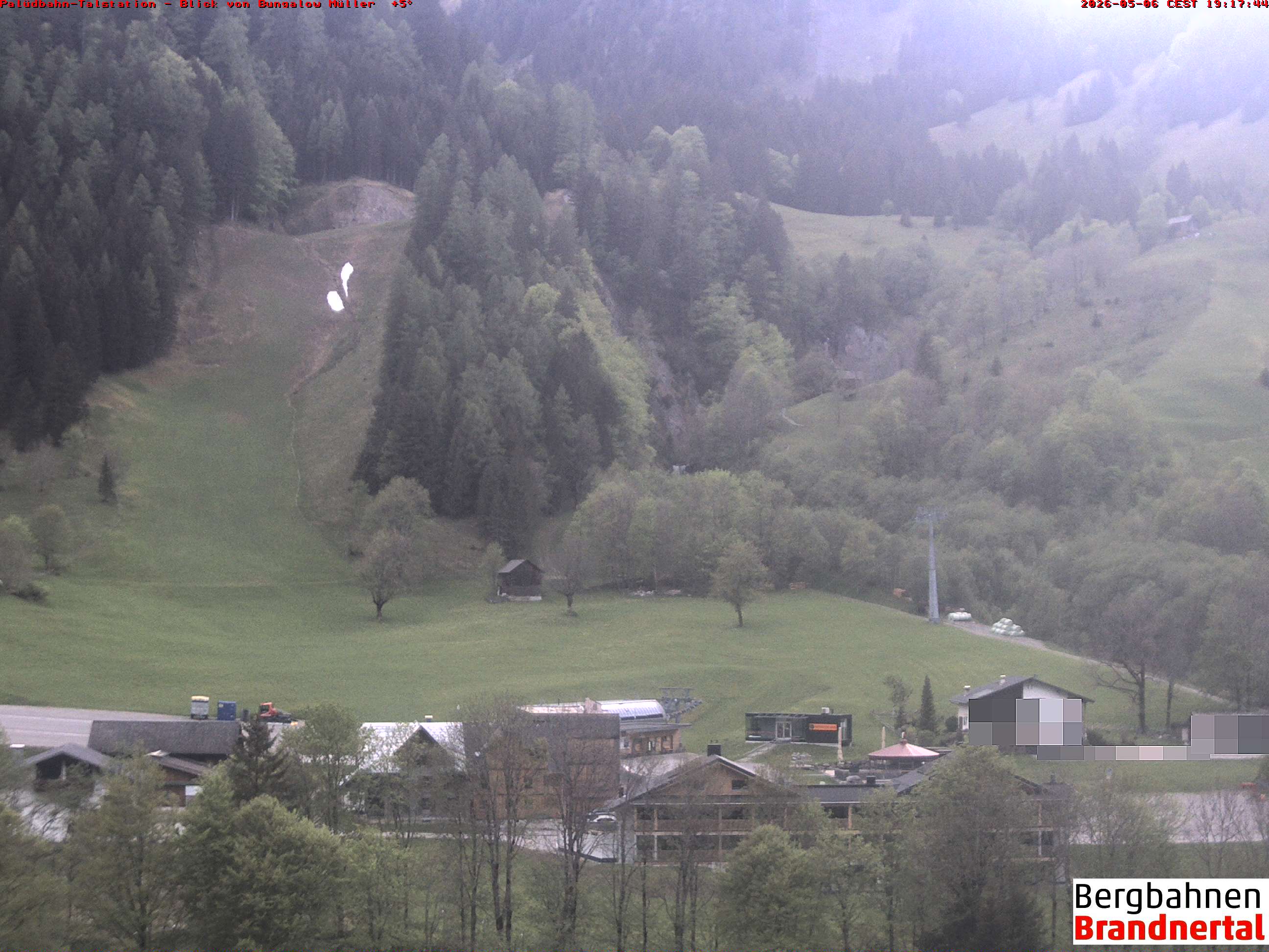 Blick auf Palüdbahn von Bungalow Müller