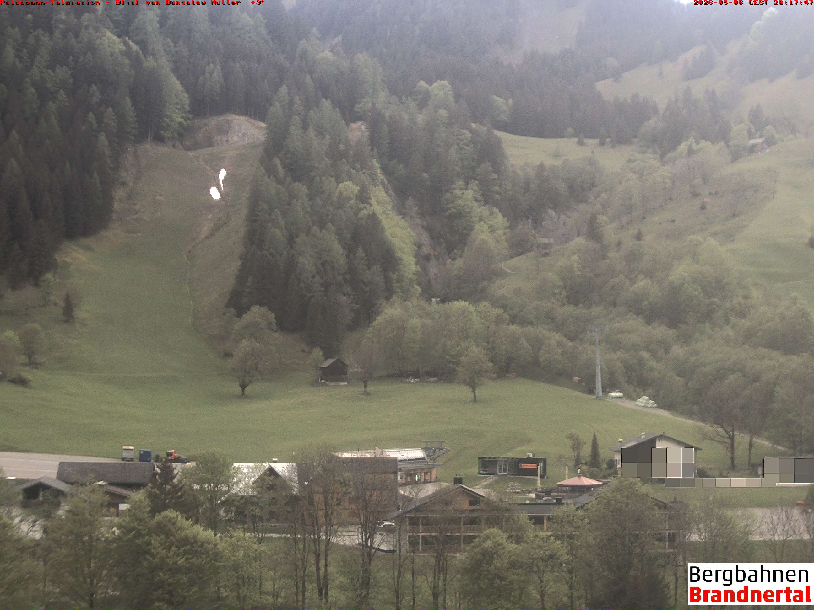 Blick auf Palüdbahn von Bungalow Müller