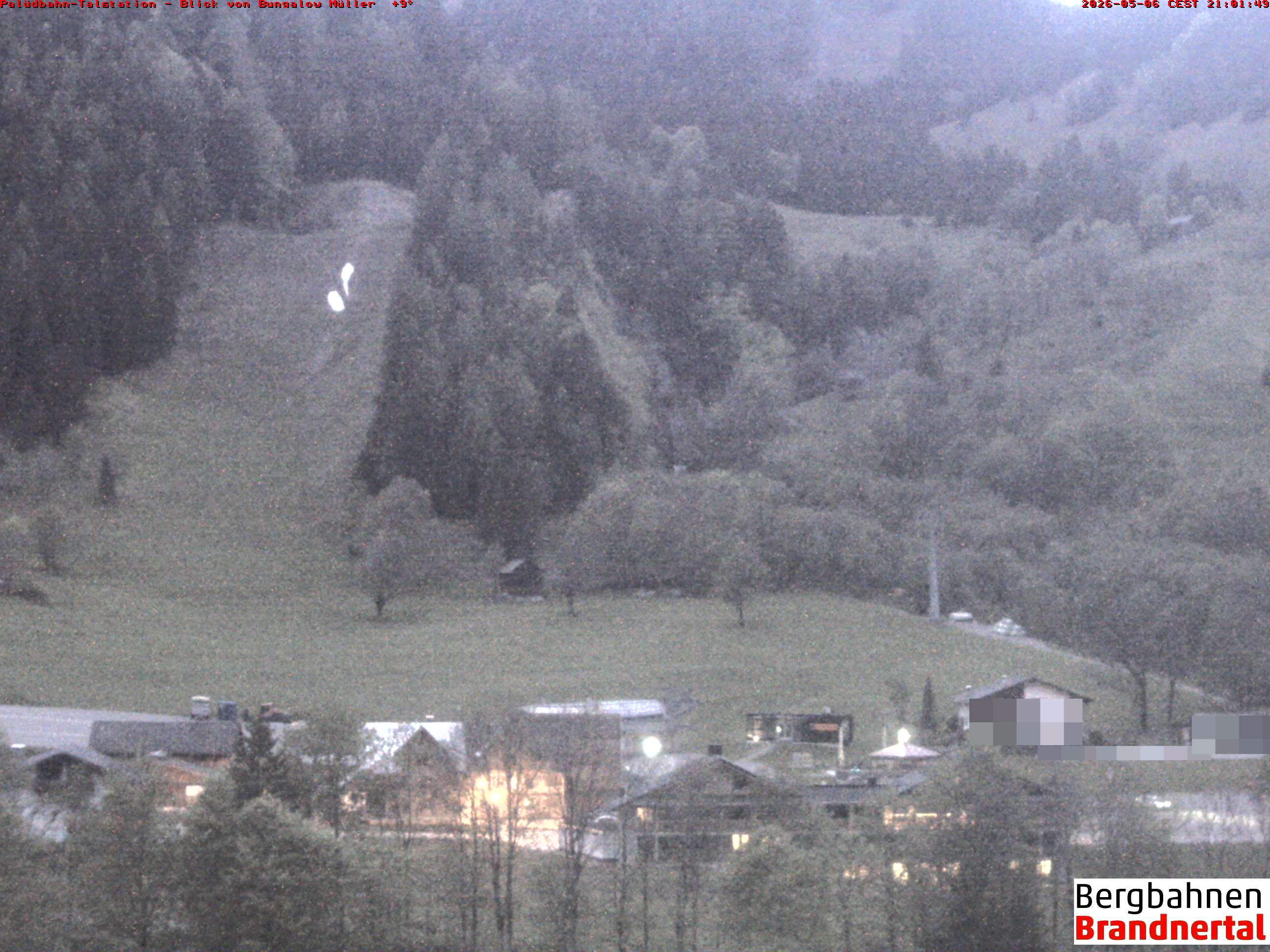 Blick auf Palüdbahn von Bungalow Müller