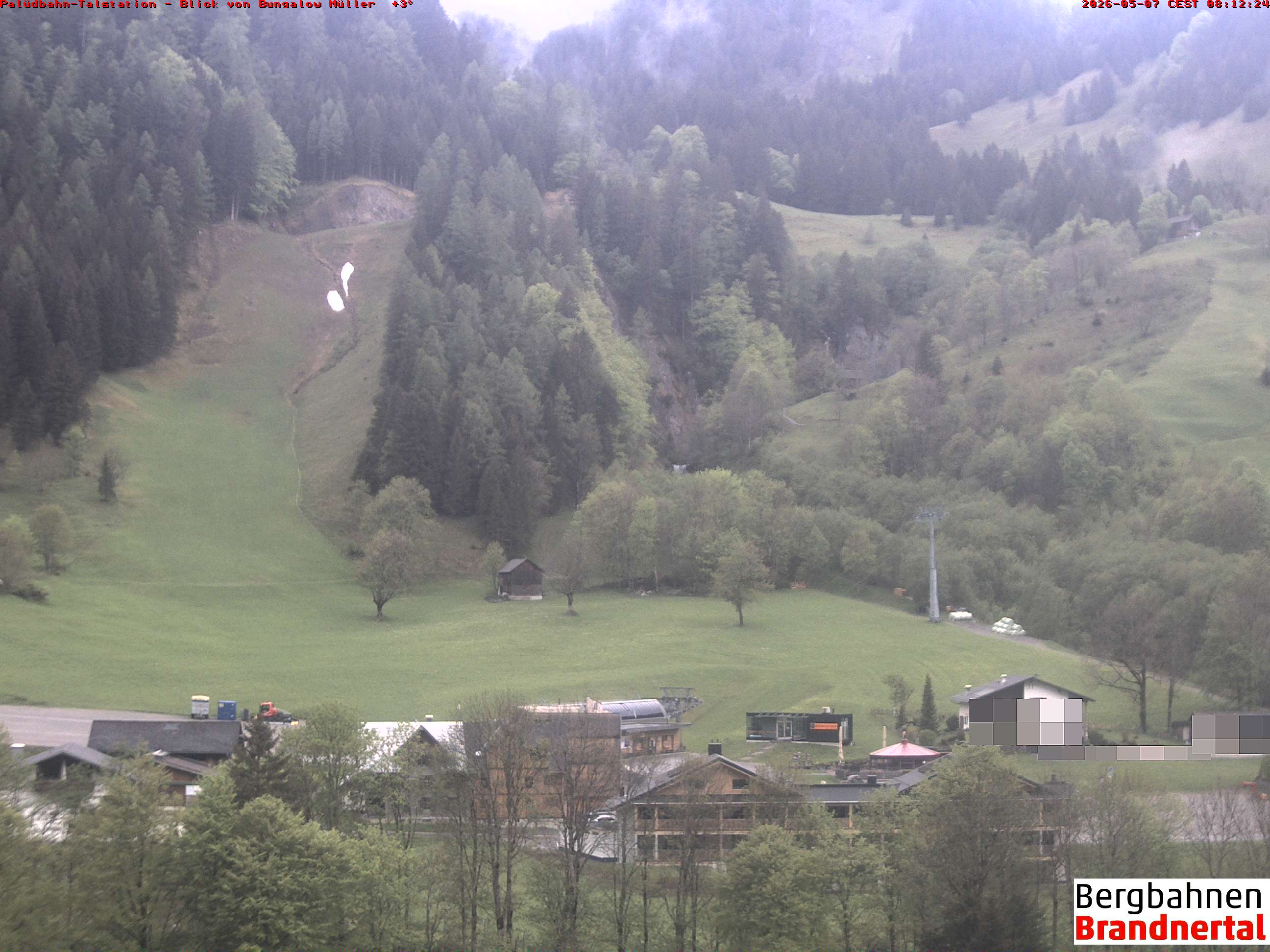 Blick auf Palüdbahn von Bungalow Müller