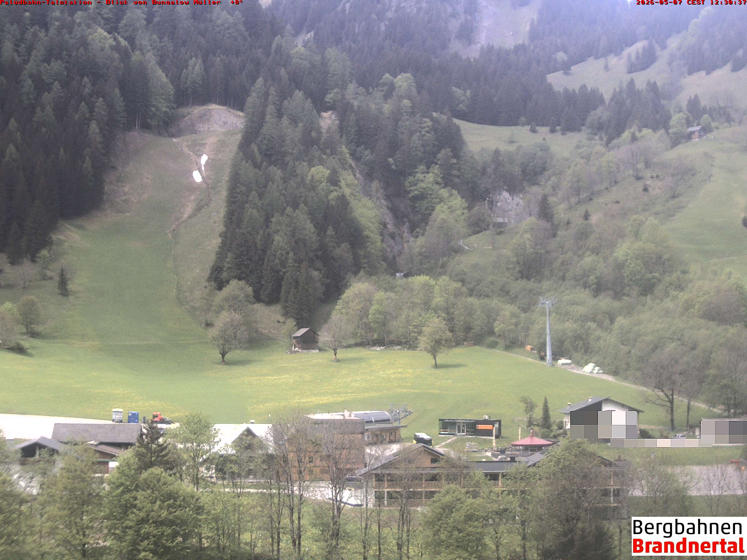 Blick auf Palüdbahn von Bungalow Müller