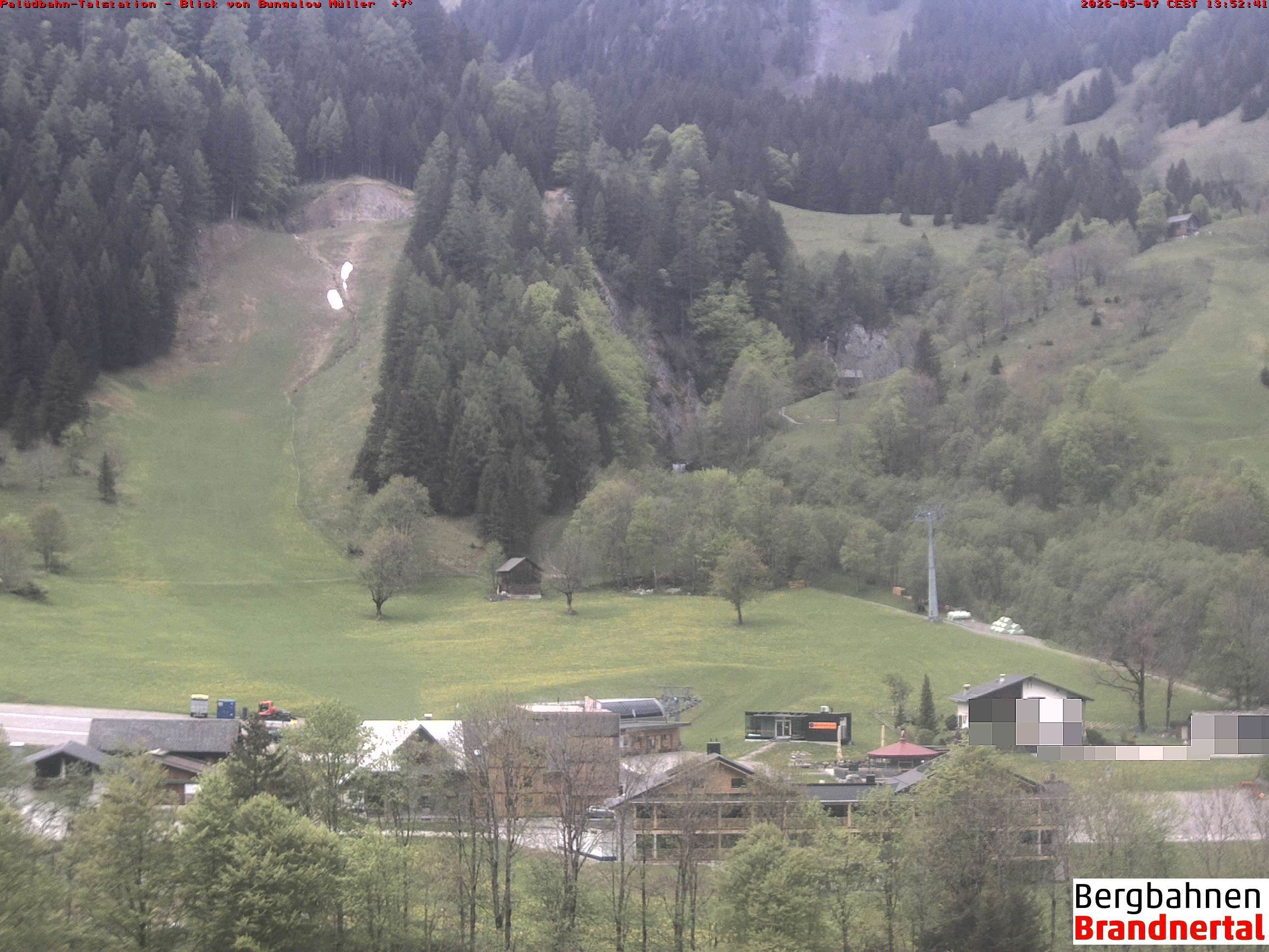 Blick auf Palüdbahn von Bungalow Müller