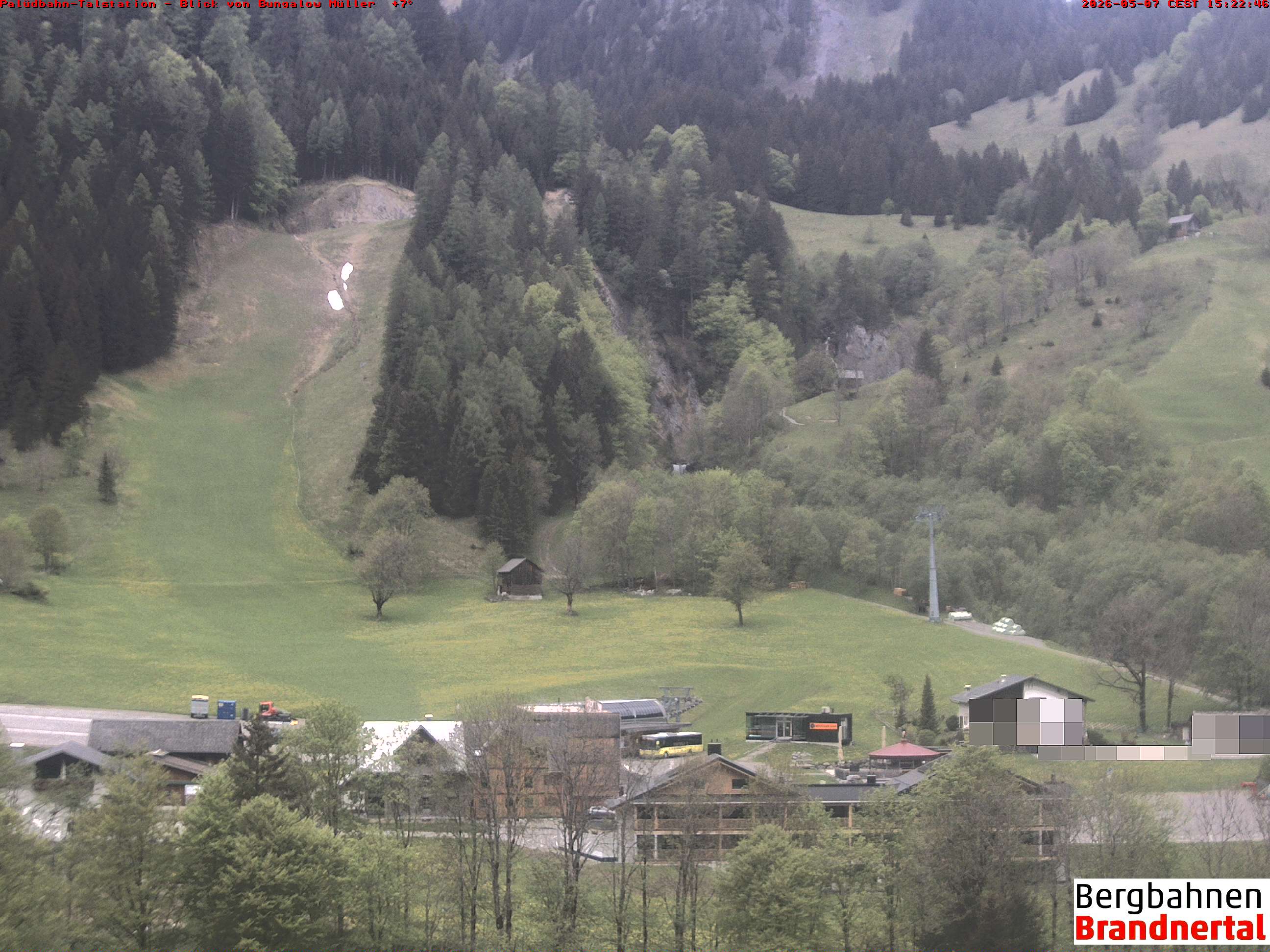 Blick auf Palüdbahn von Bungalow Müller