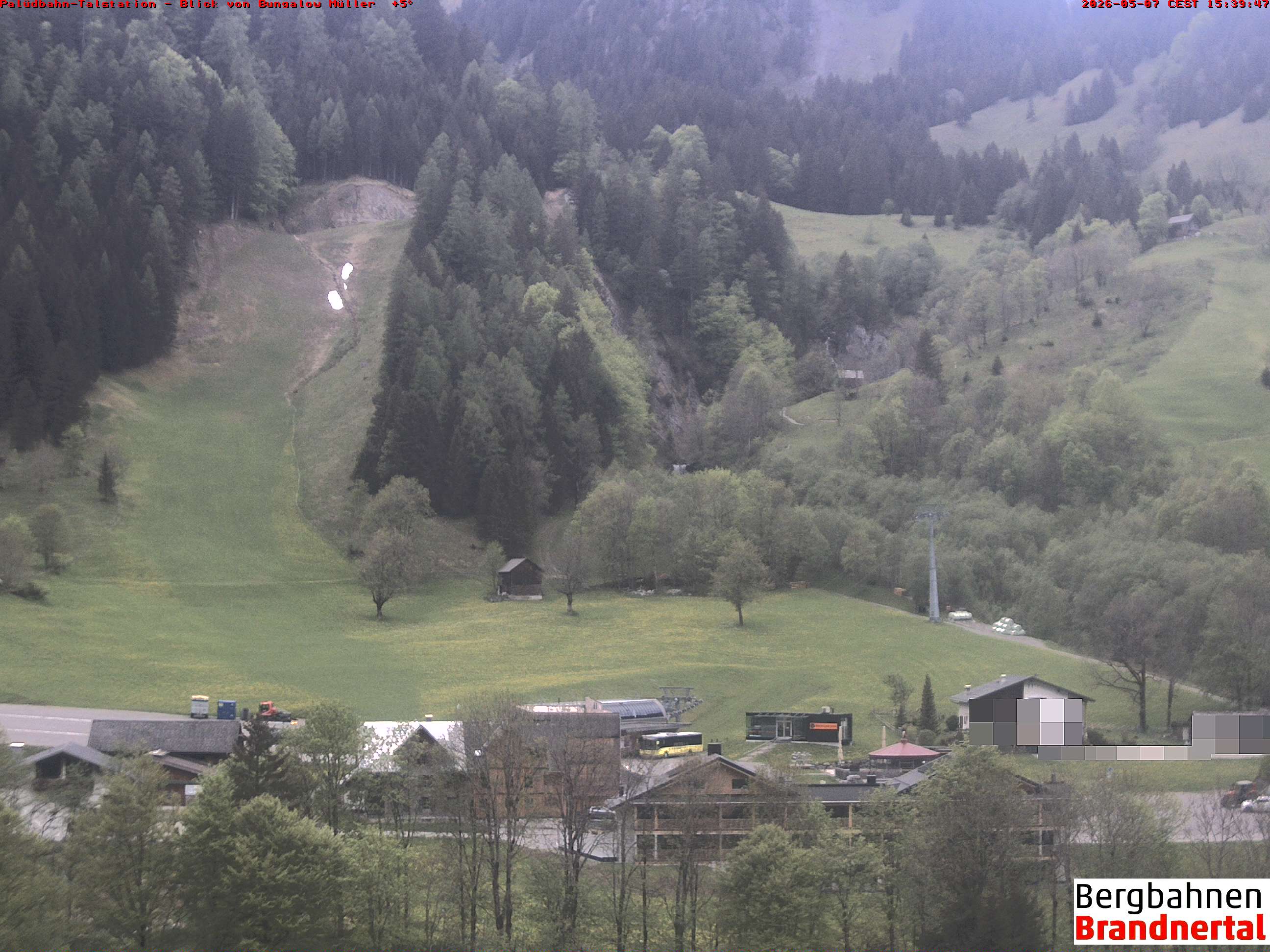 Blick auf Palüdbahn von Bungalow Müller