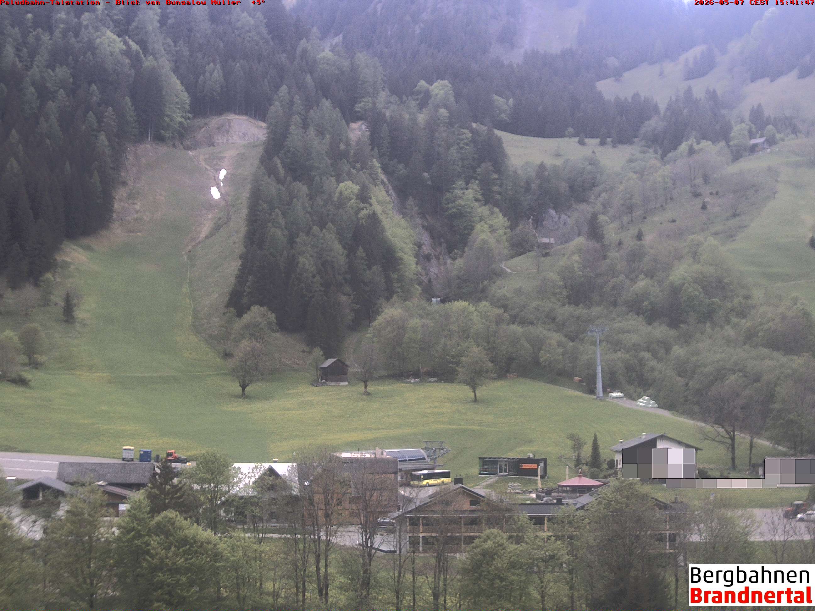 Blick auf Palüdbahn von Bungalow Müller