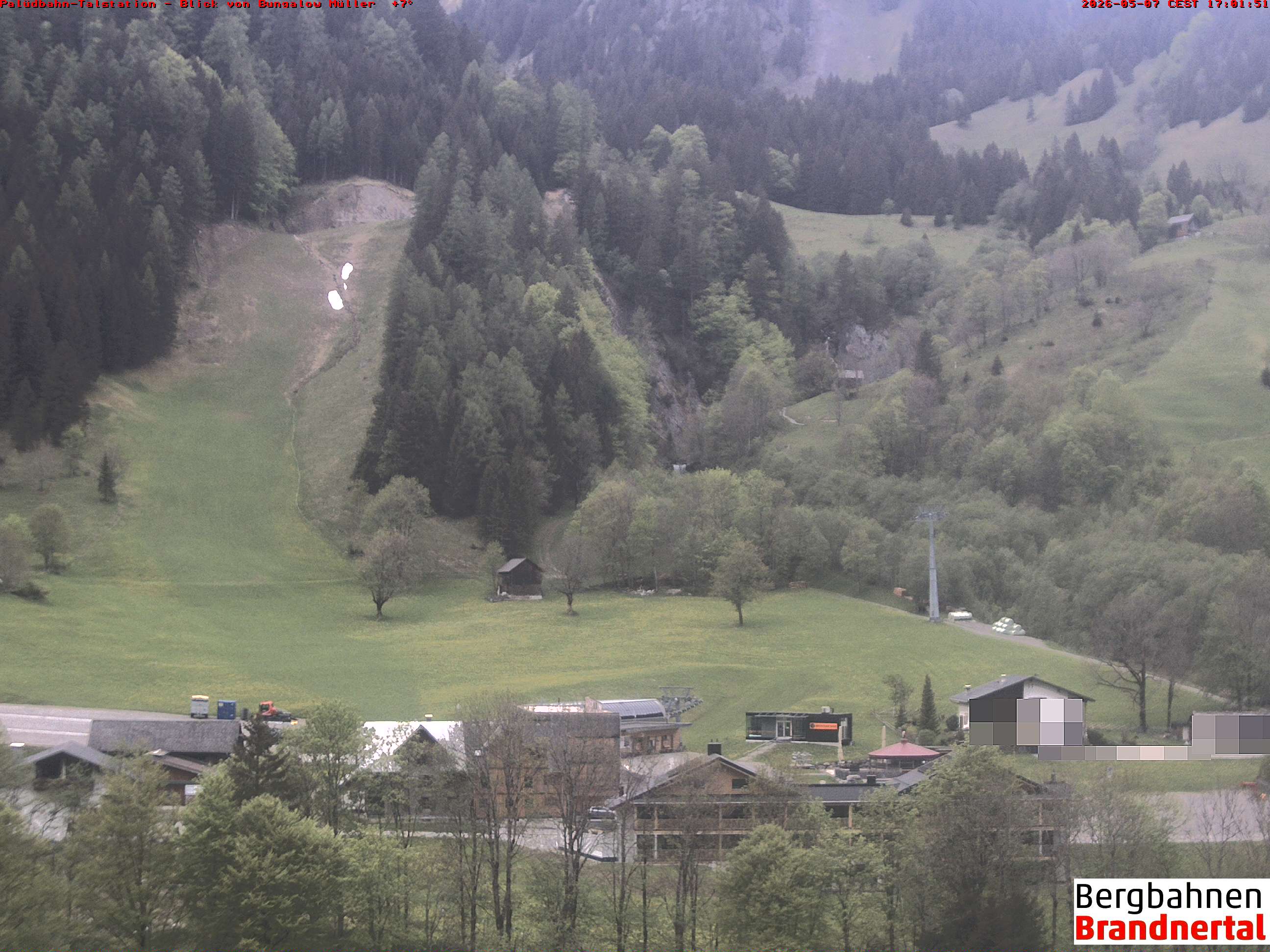 Blick auf Palüdbahn von Bungalow Müller