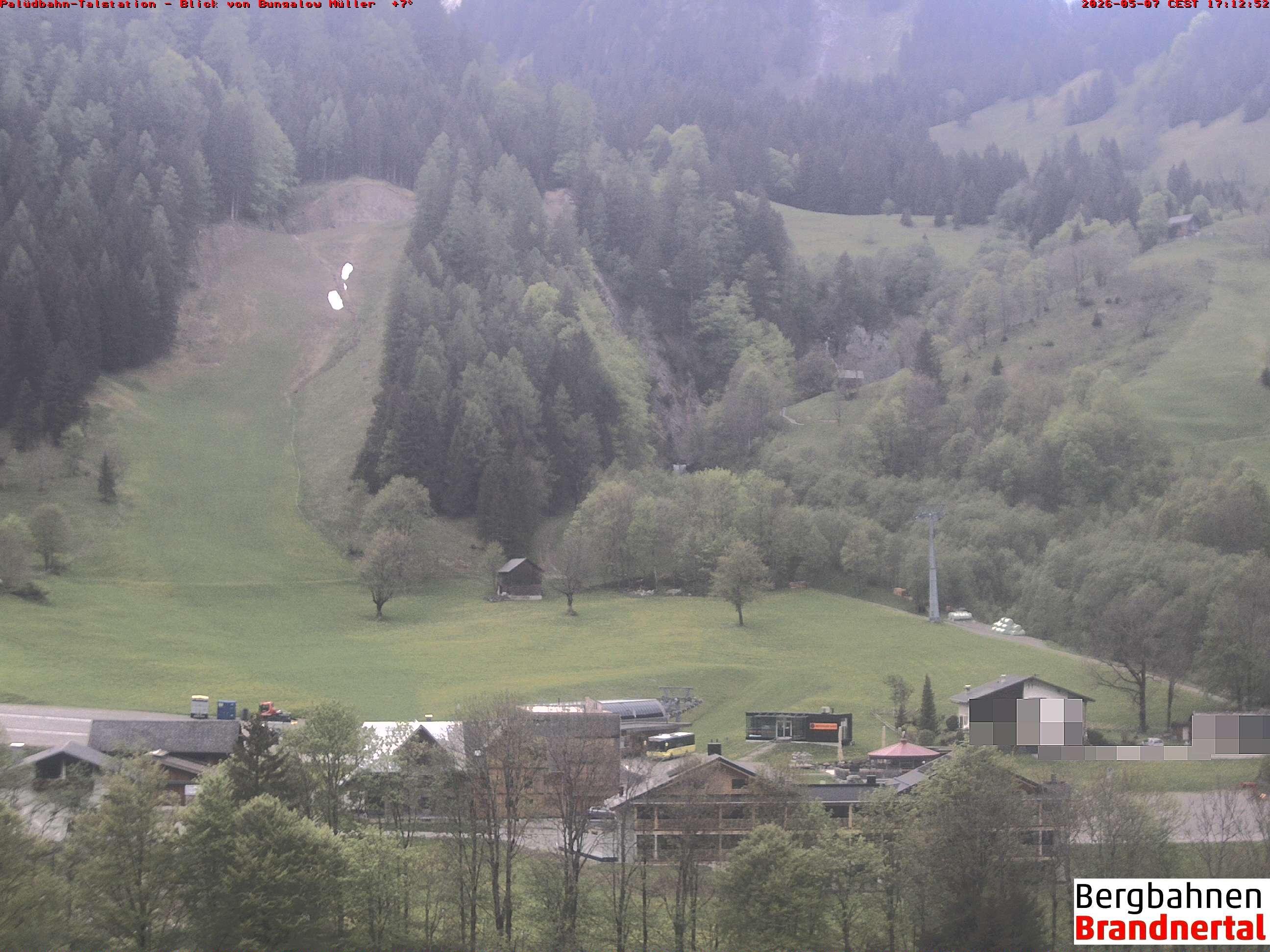 Blick auf Palüdbahn von Bungalow Müller