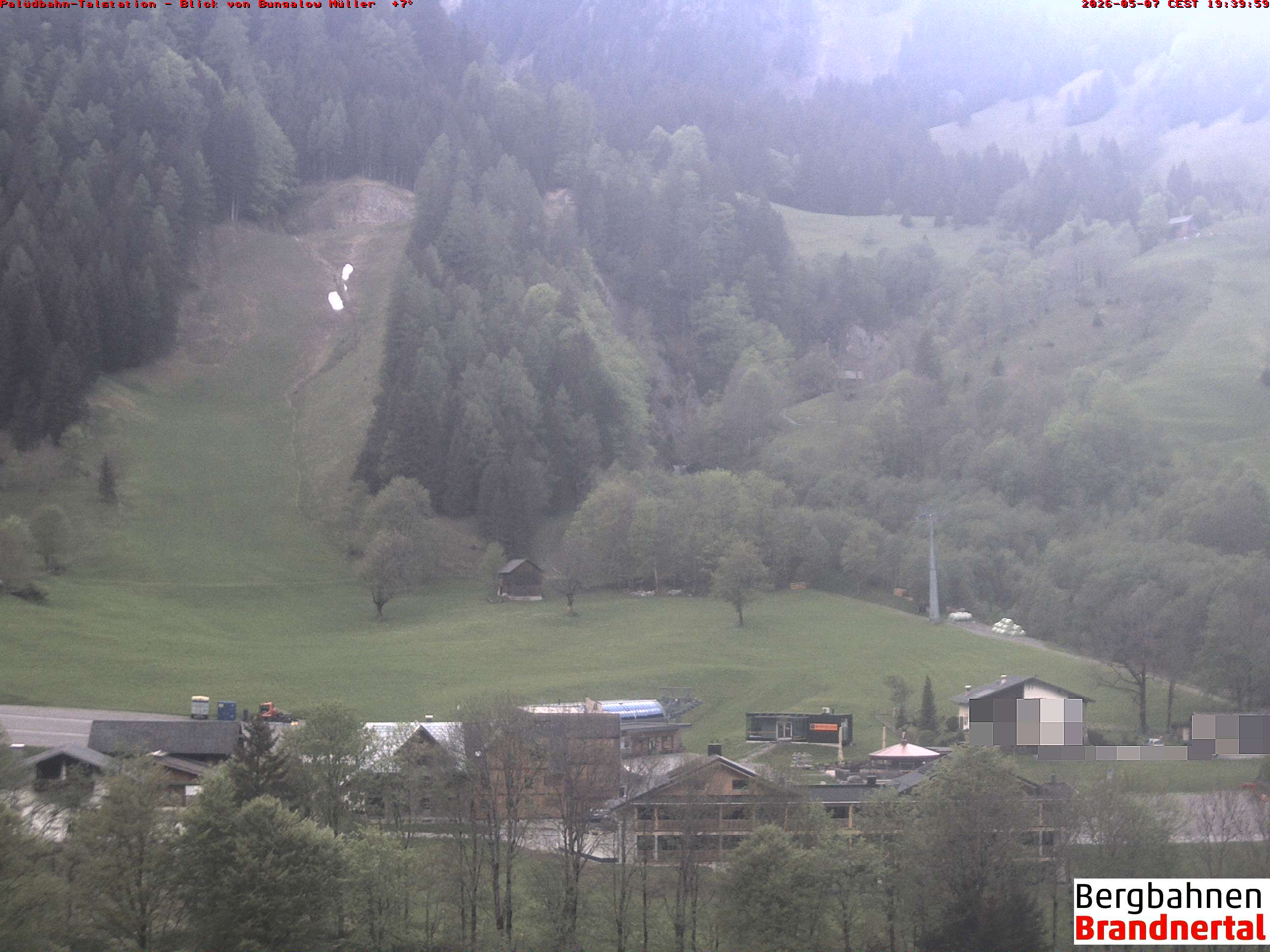 Blick auf Palüdbahn von Bungalow Müller
