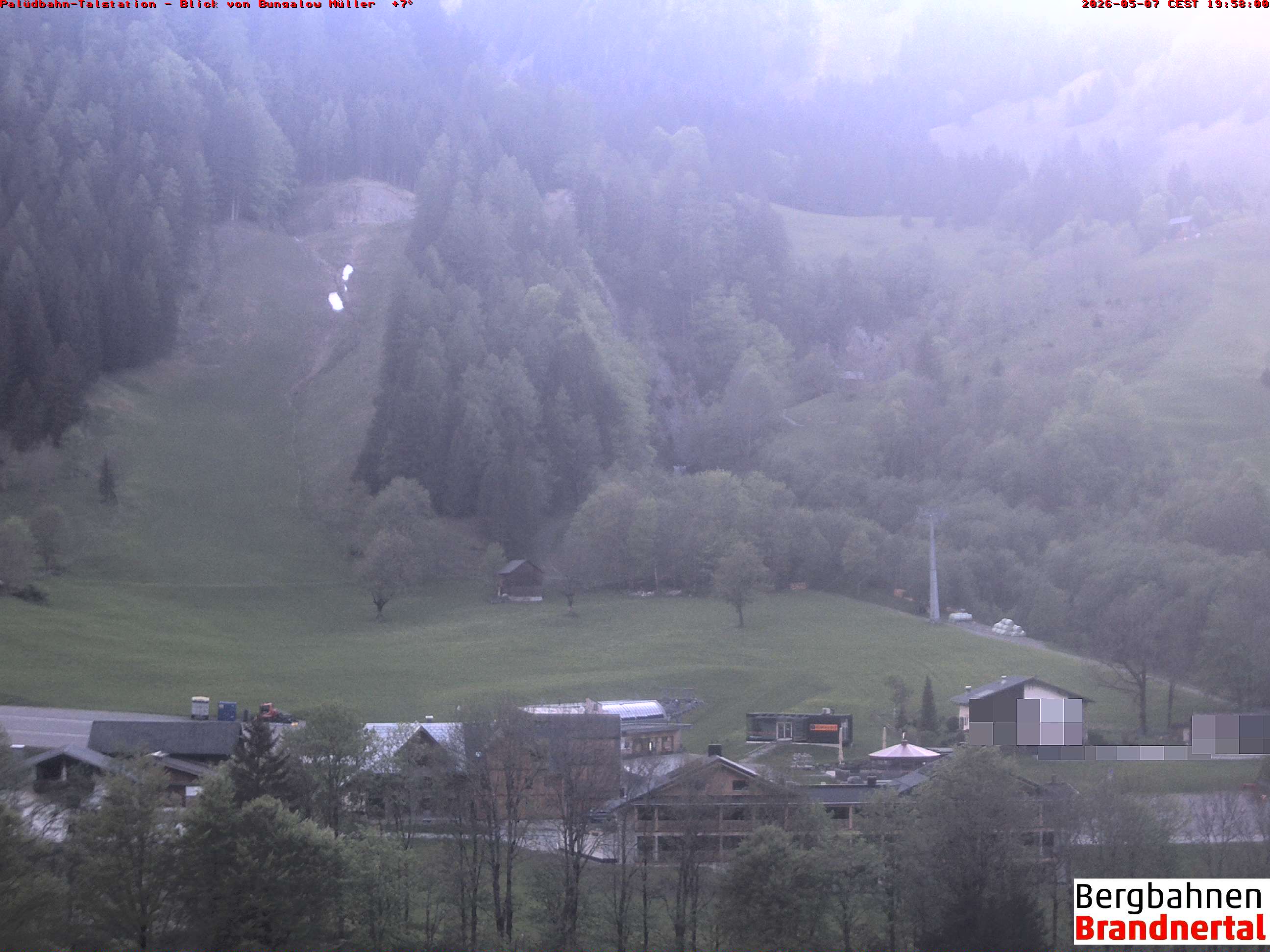 Blick auf Palüdbahn von Bungalow Müller