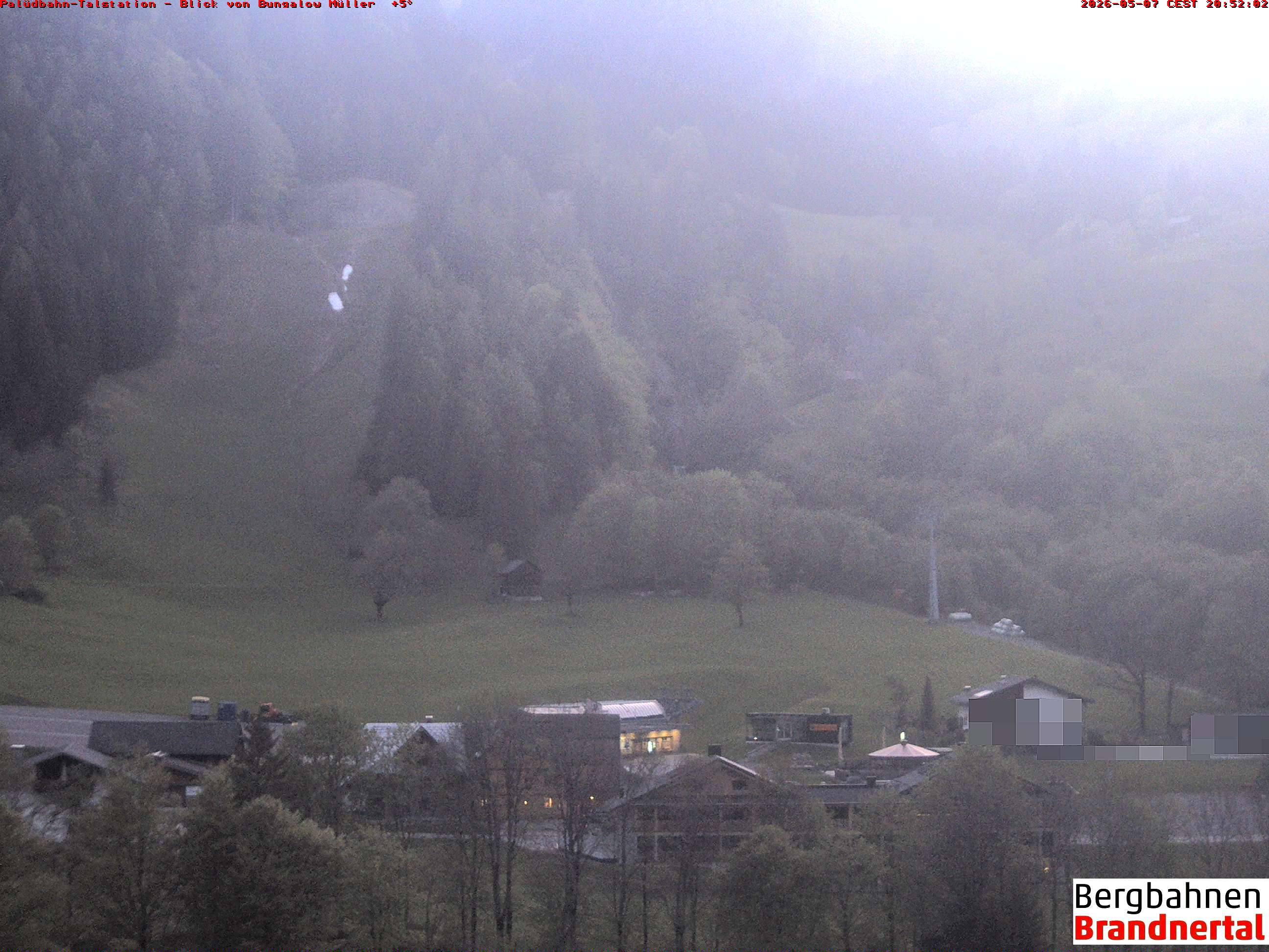 Blick auf Palüdbahn von Bungalow Müller
