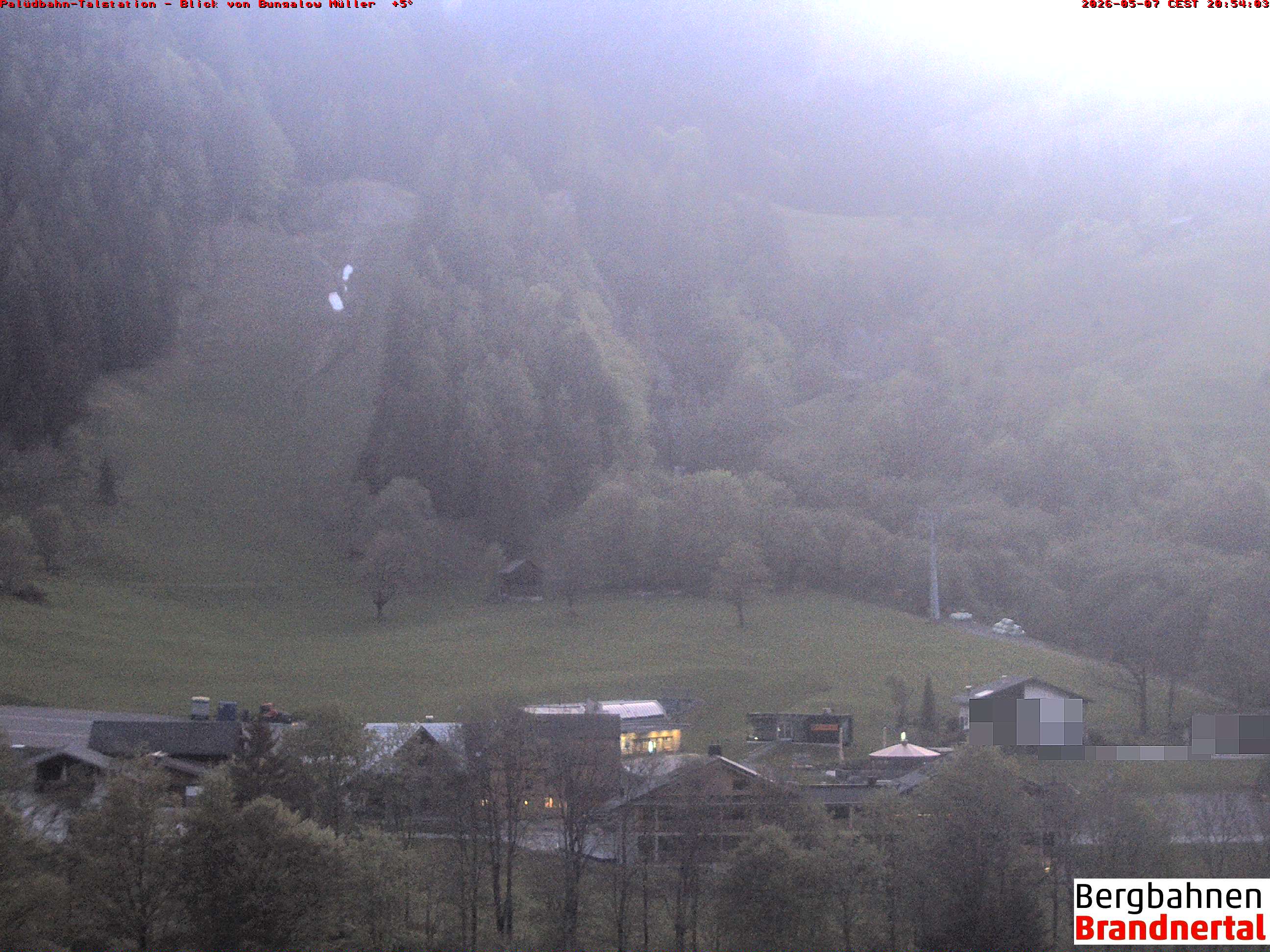 Blick auf Palüdbahn von Bungalow Müller