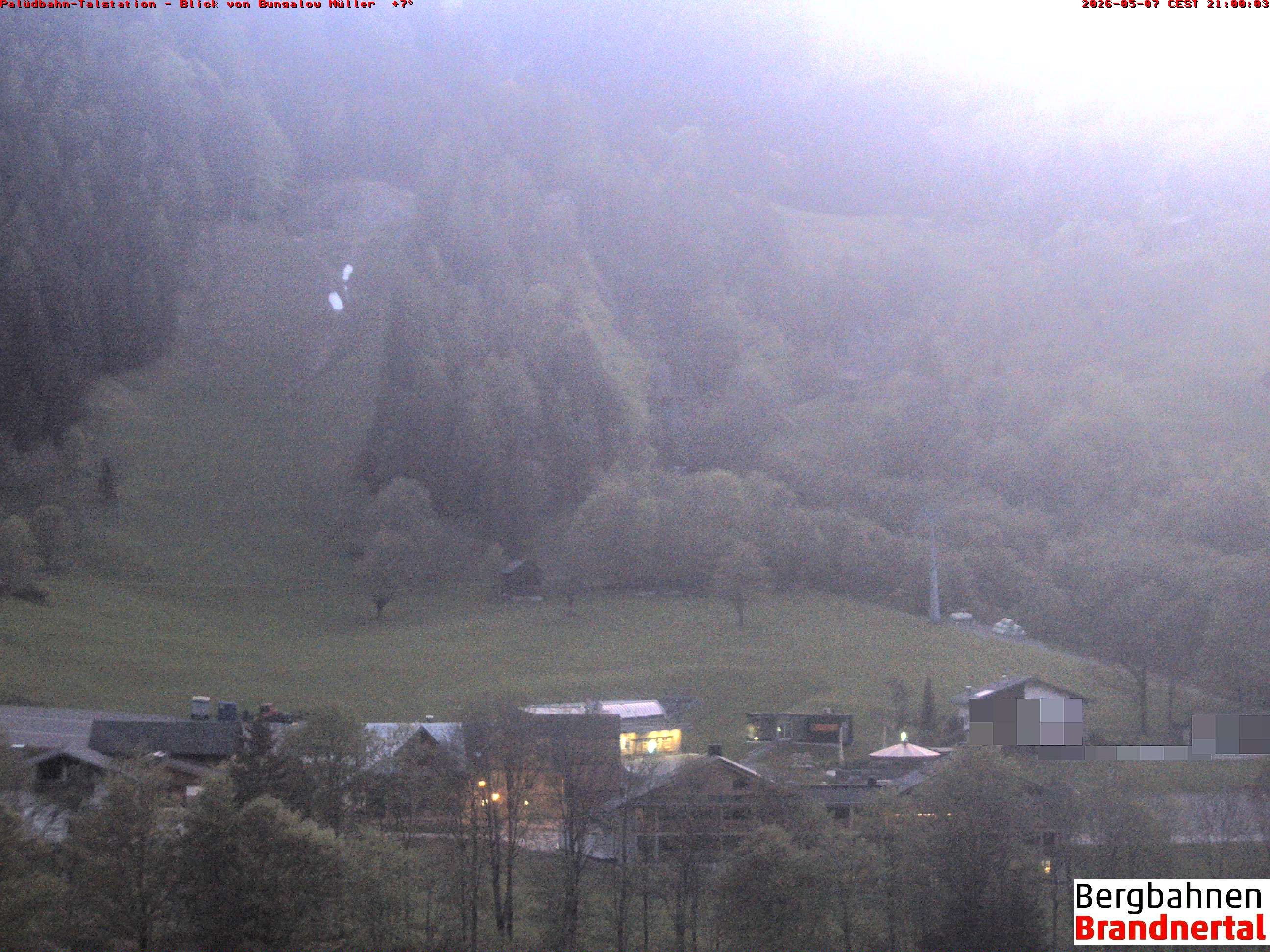 Blick auf Palüdbahn von Bungalow Müller