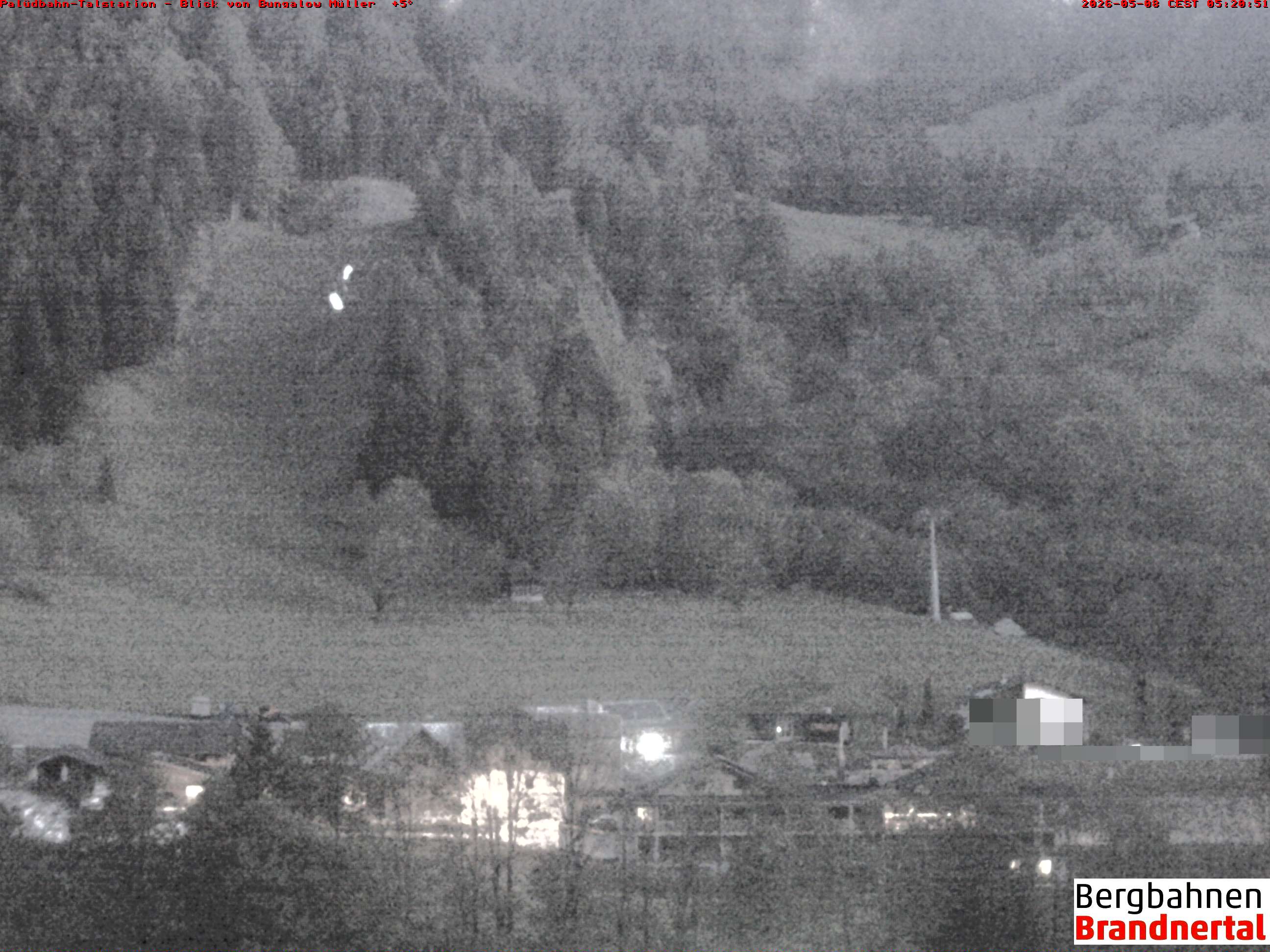 Blick auf Palüdbahn von Bungalow Müller