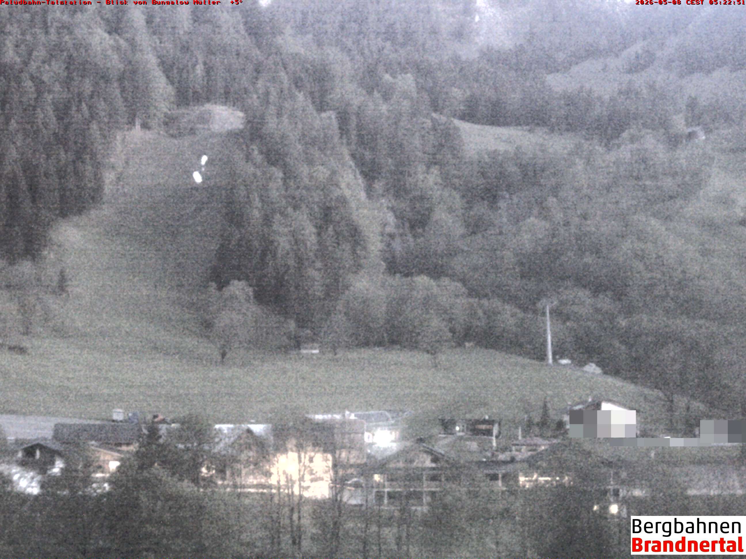 Blick auf Palüdbahn von Bungalow Müller