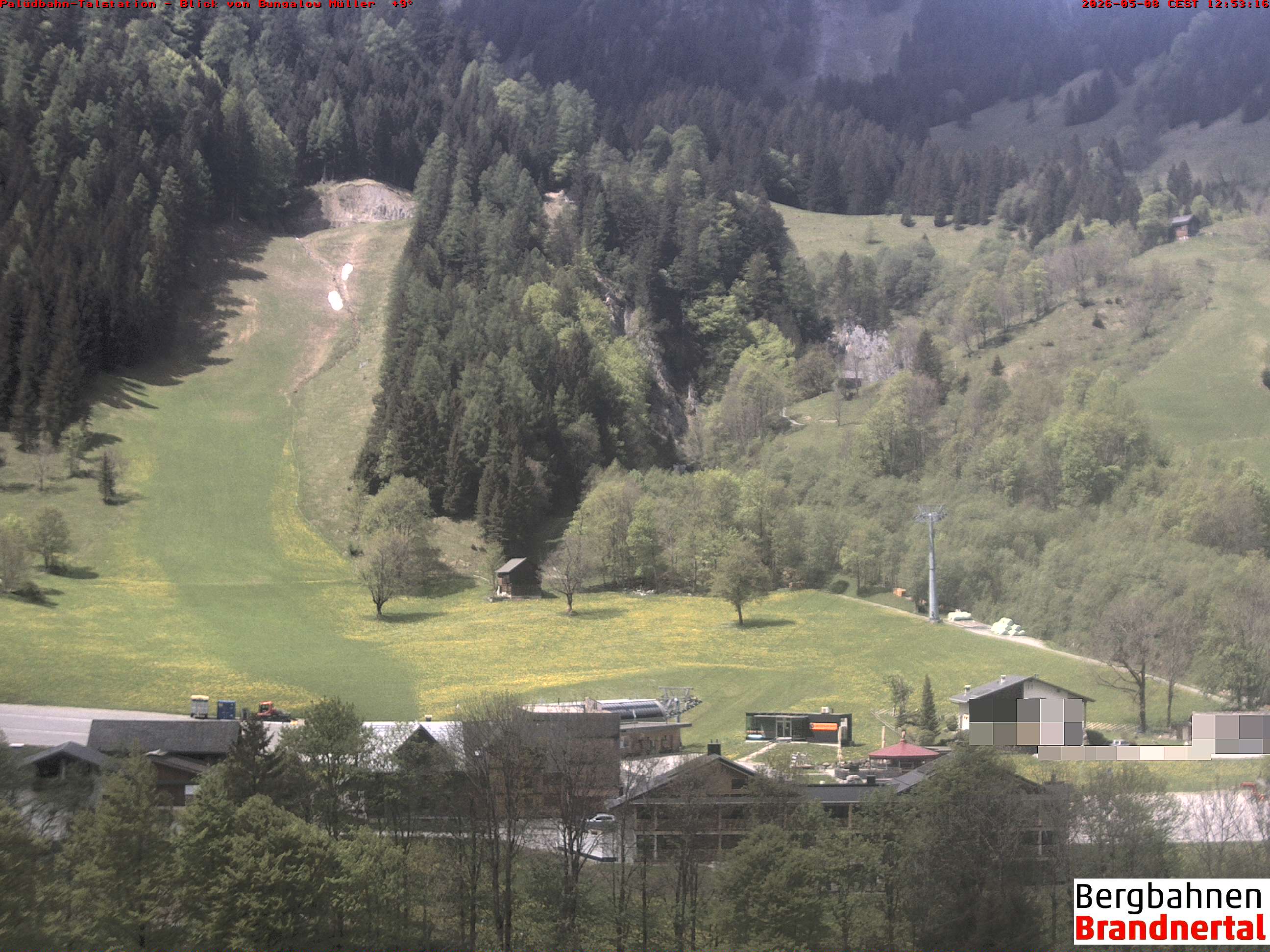 Blick auf Palüdbahn von Bungalow Müller
