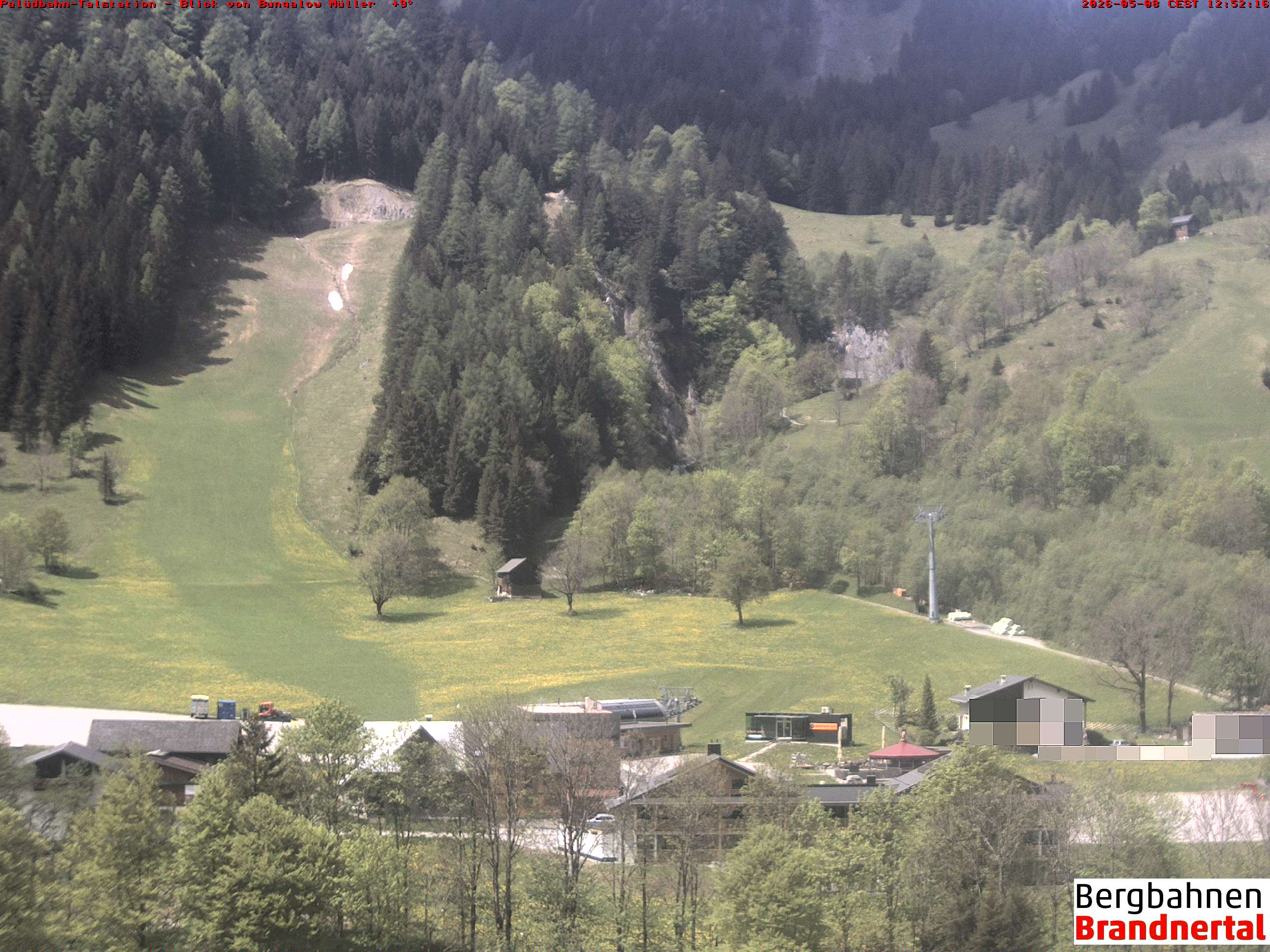Blick auf Palüdbahn von Bungalow Müller