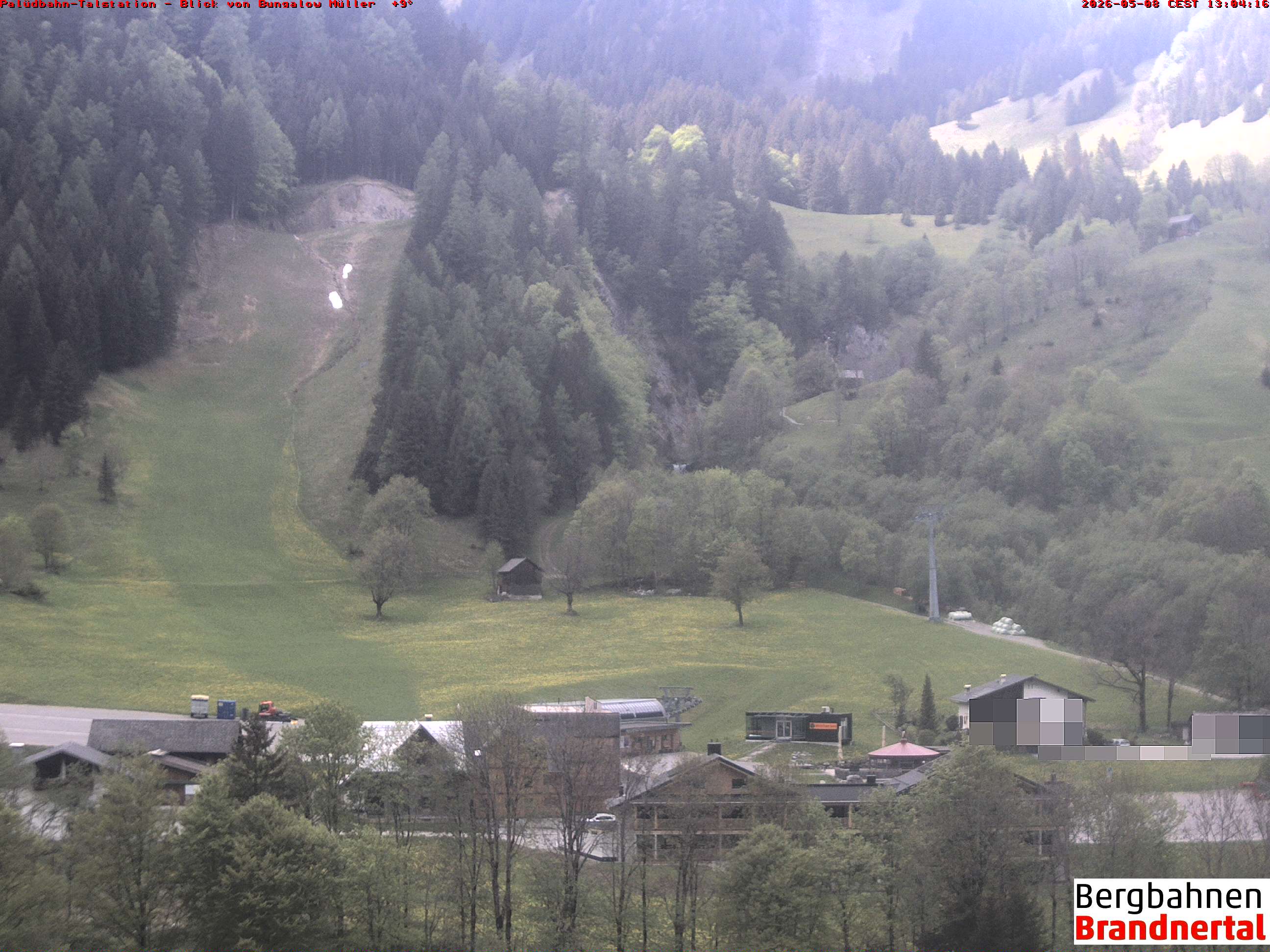 Blick auf Palüdbahn von Bungalow Müller