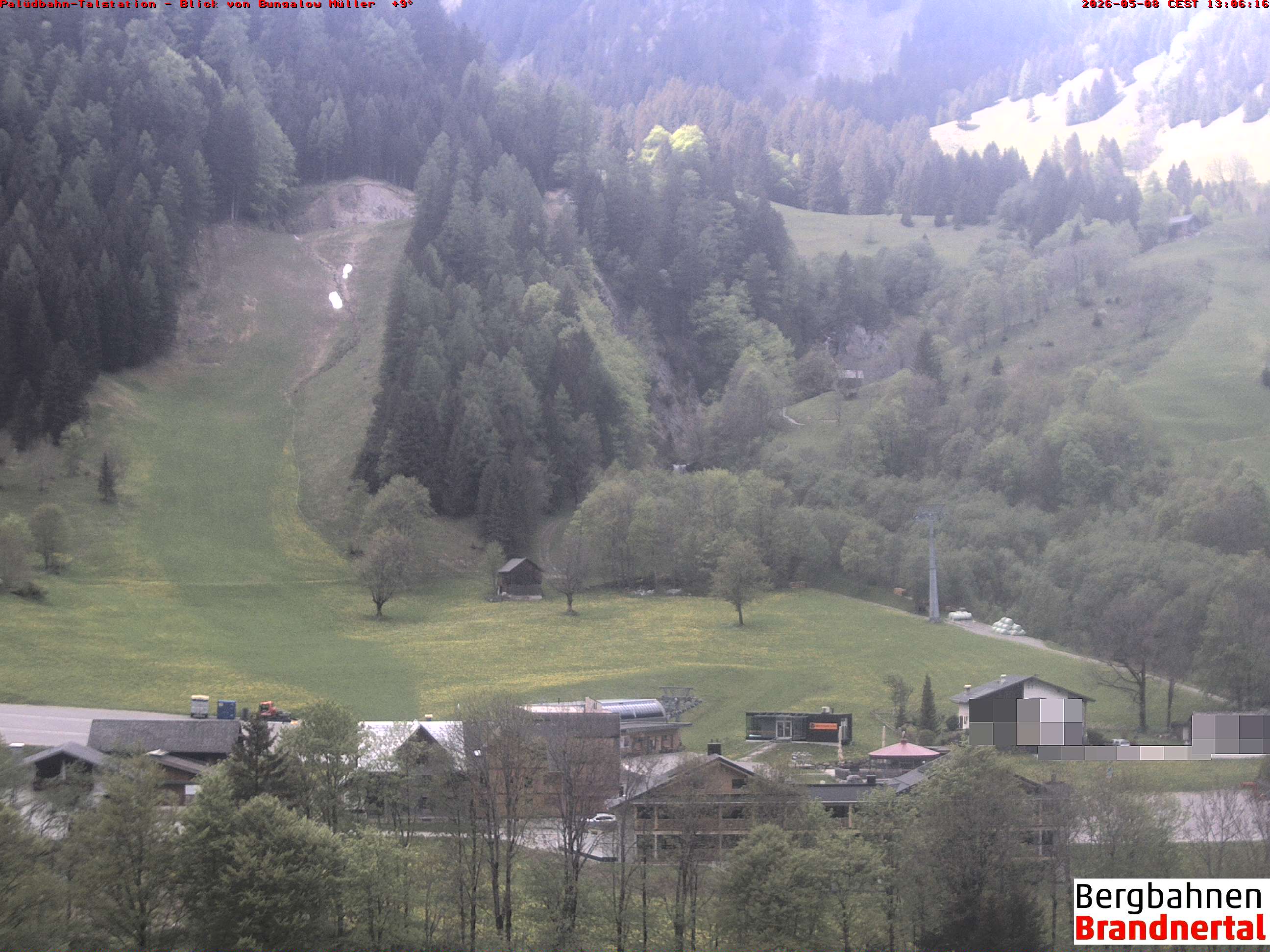 Blick auf Palüdbahn von Bungalow Müller