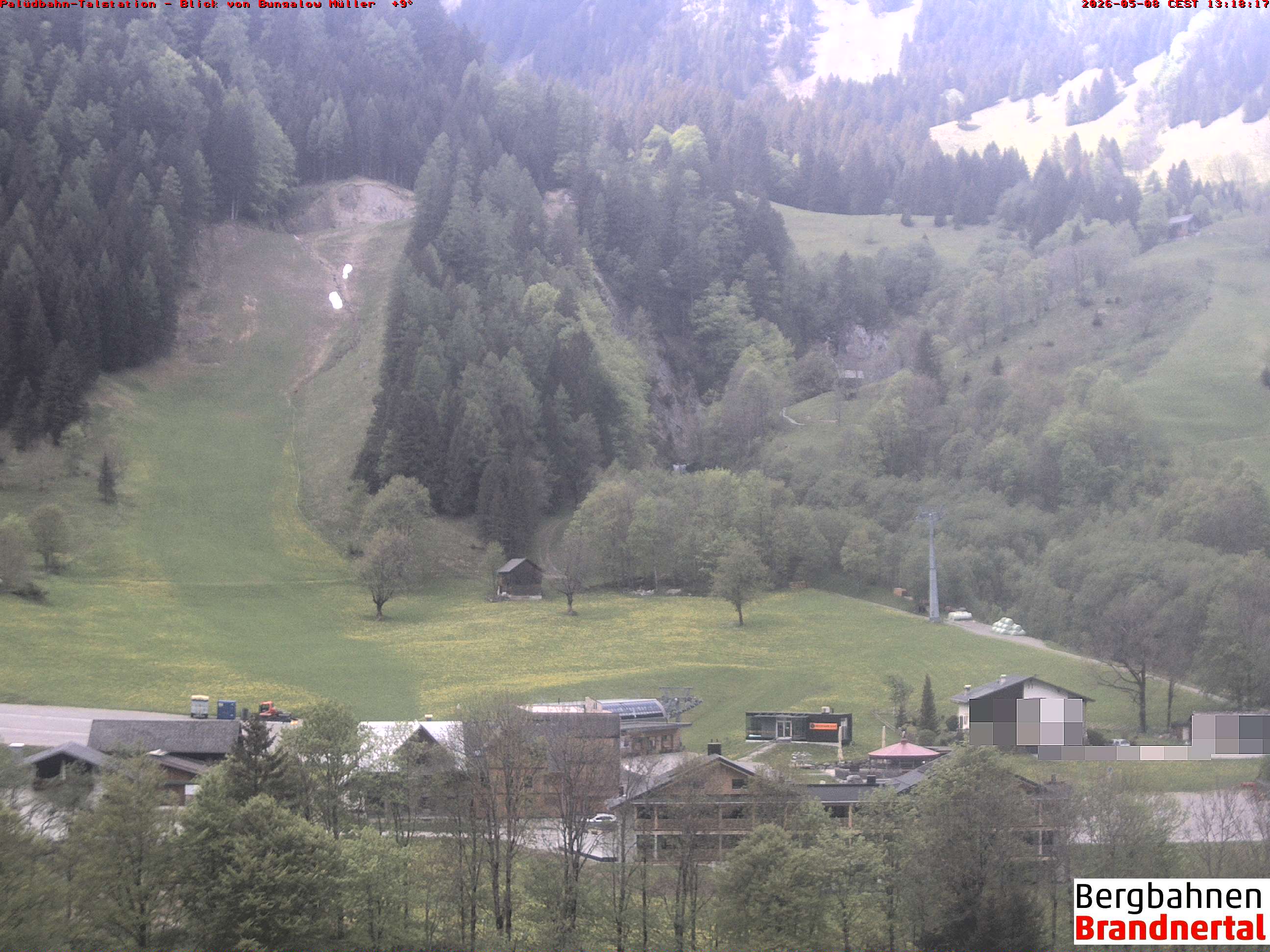 Blick auf Palüdbahn von Bungalow Müller