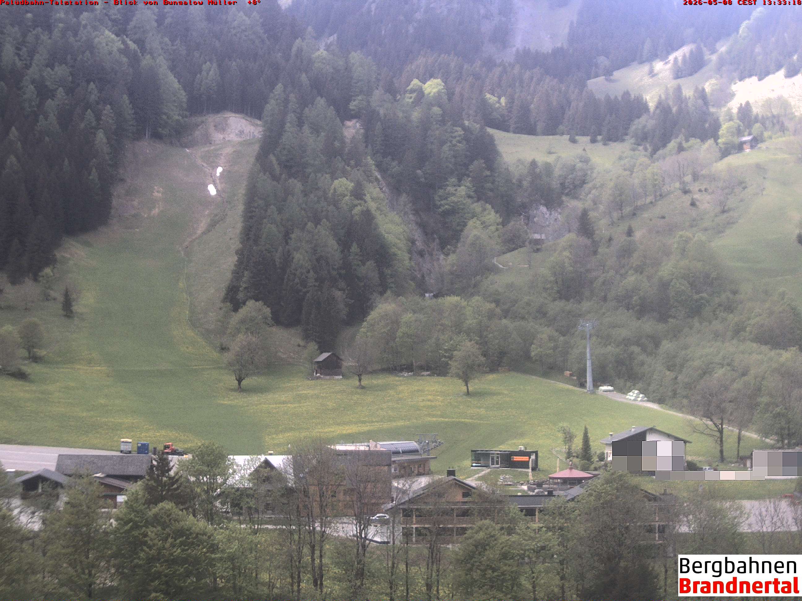 Blick auf Palüdbahn von Bungalow Müller