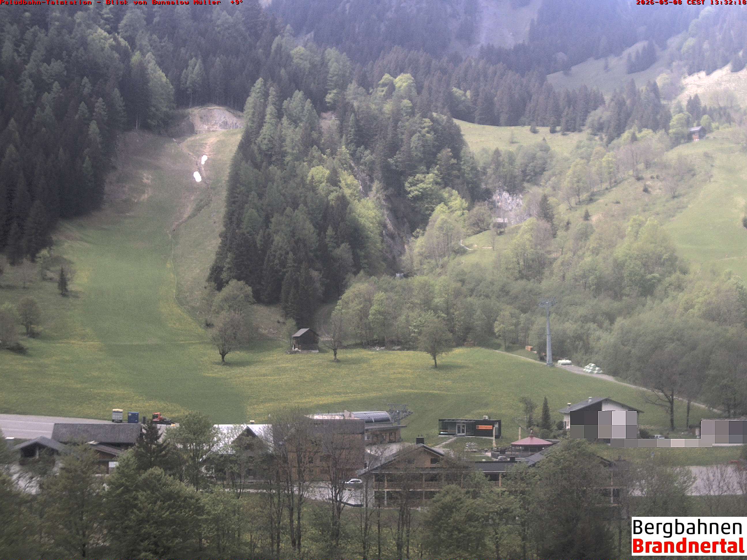 Blick auf Palüdbahn von Bungalow Müller