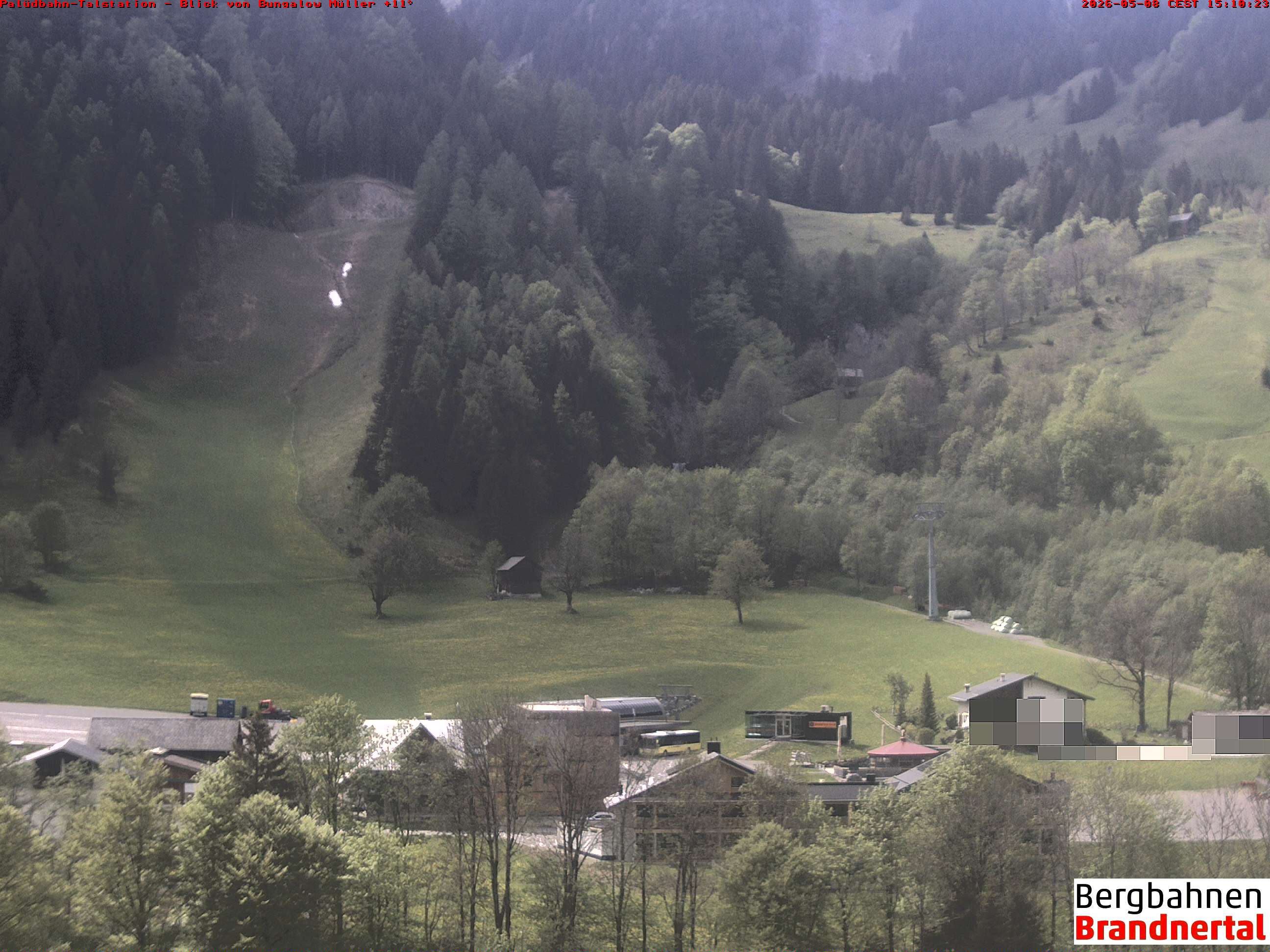Blick auf Palüdbahn von Bungalow Müller
