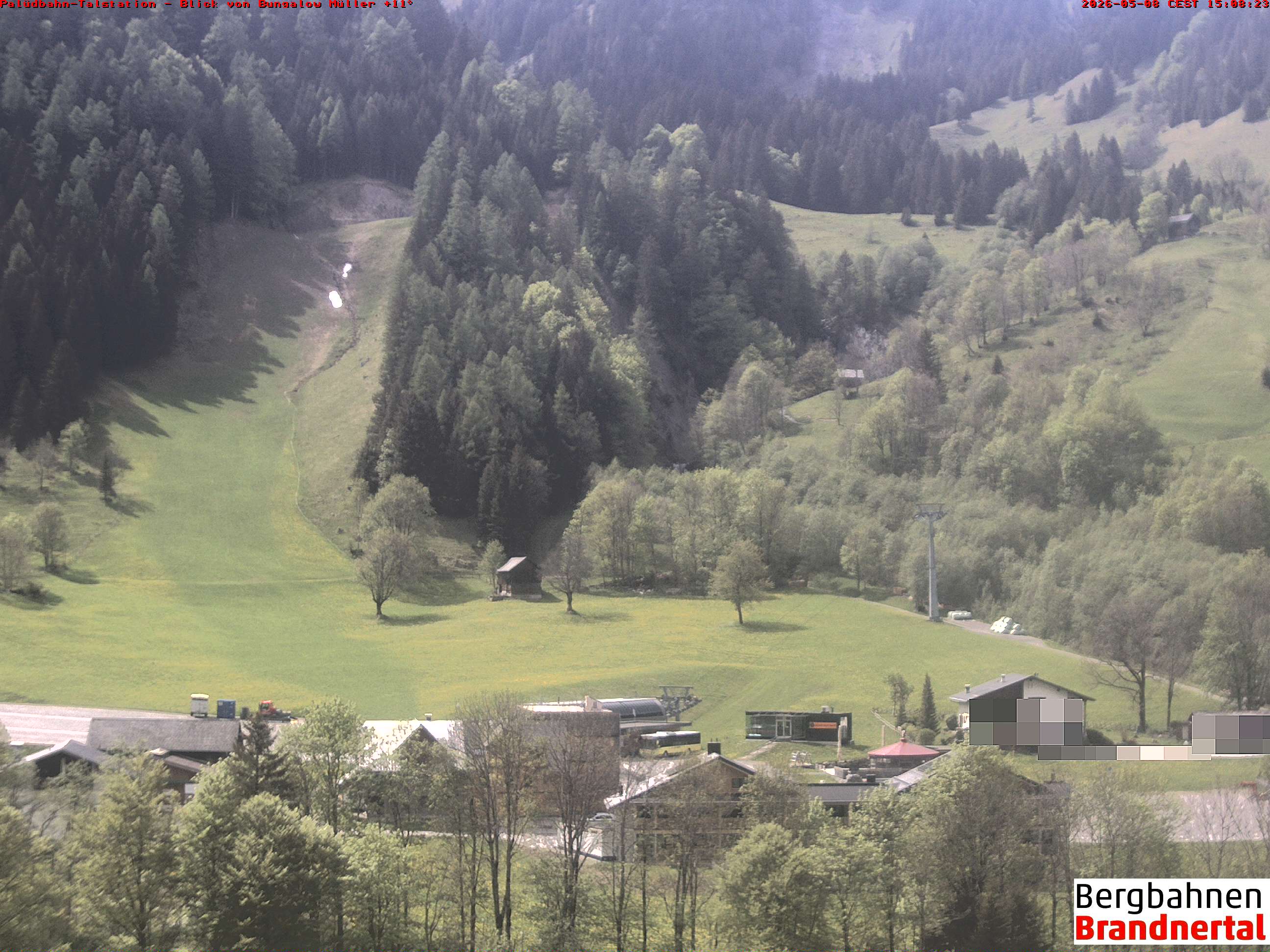 Blick auf Palüdbahn von Bungalow Müller