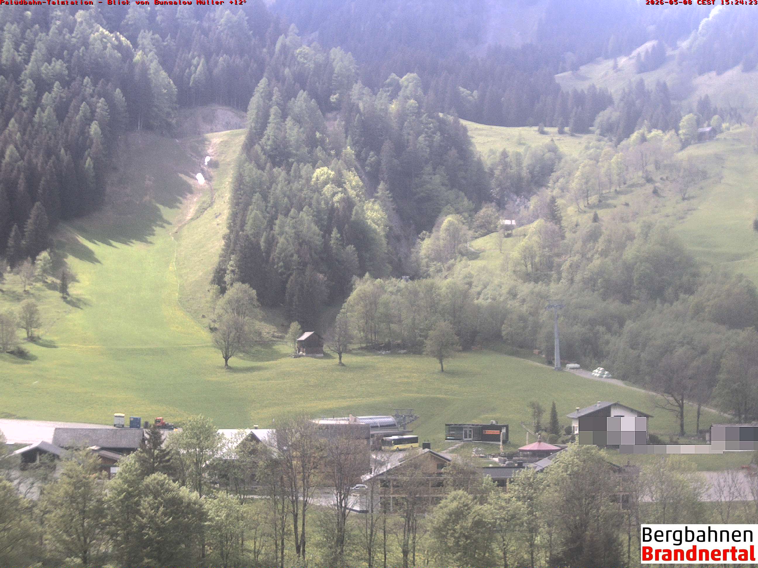 Blick auf Palüdbahn von Bungalow Müller