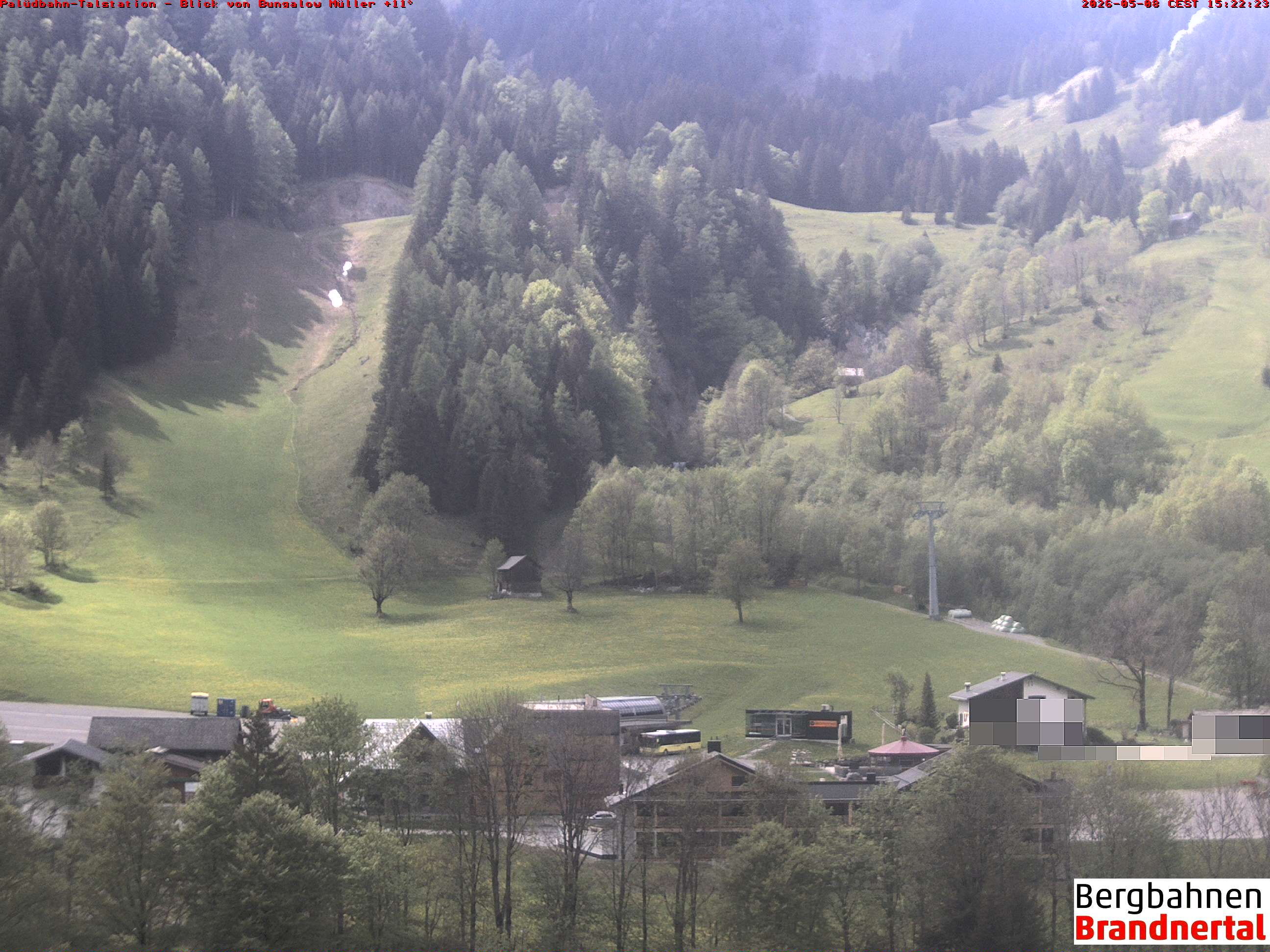Blick auf Palüdbahn von Bungalow Müller