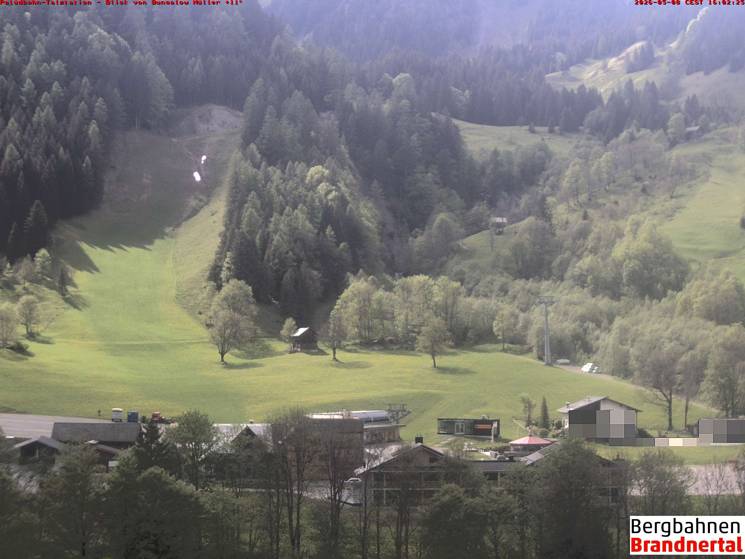 Blick auf Palüdbahn von Bungalow Müller