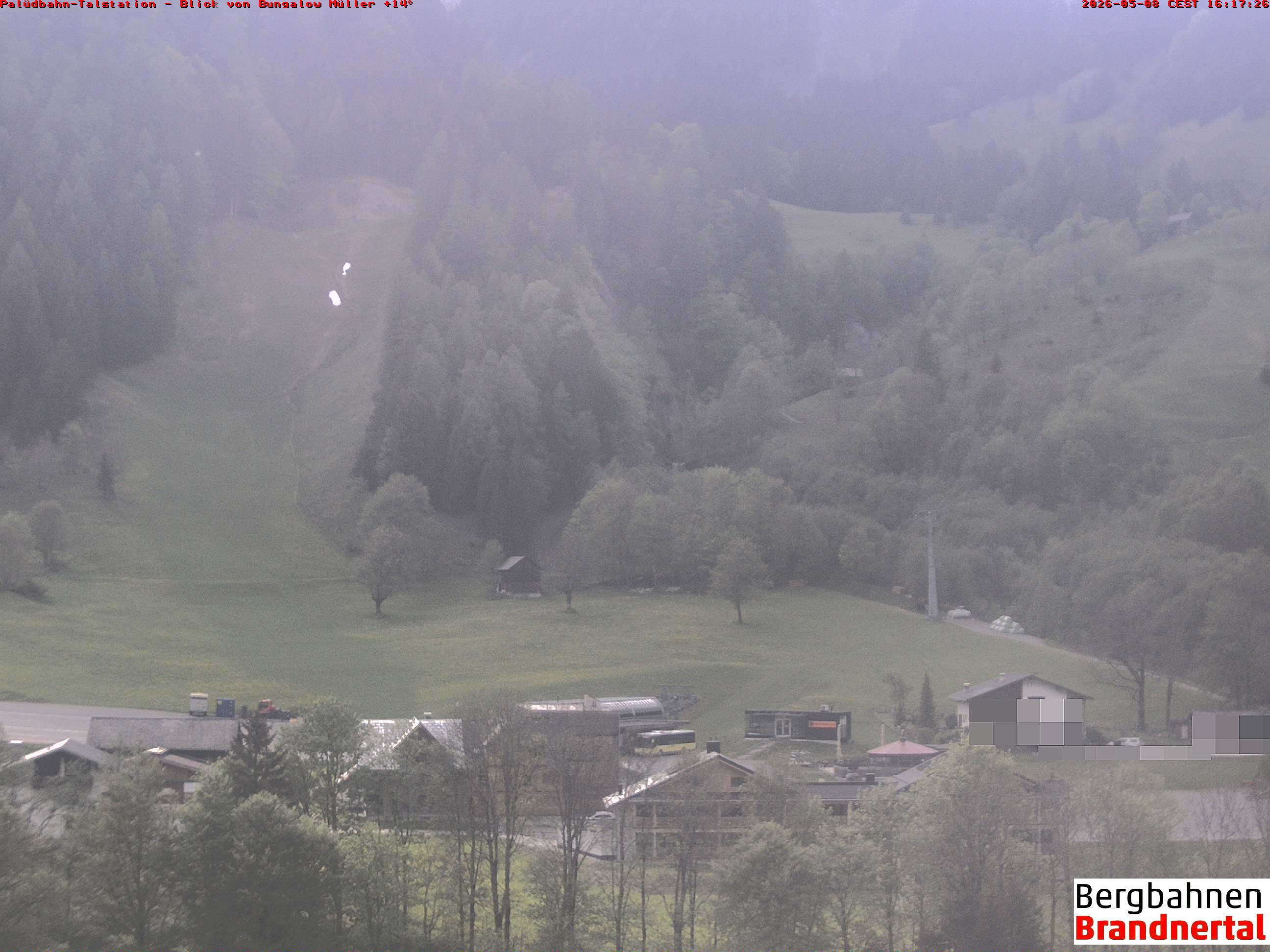 Blick auf Palüdbahn von Bungalow Müller
