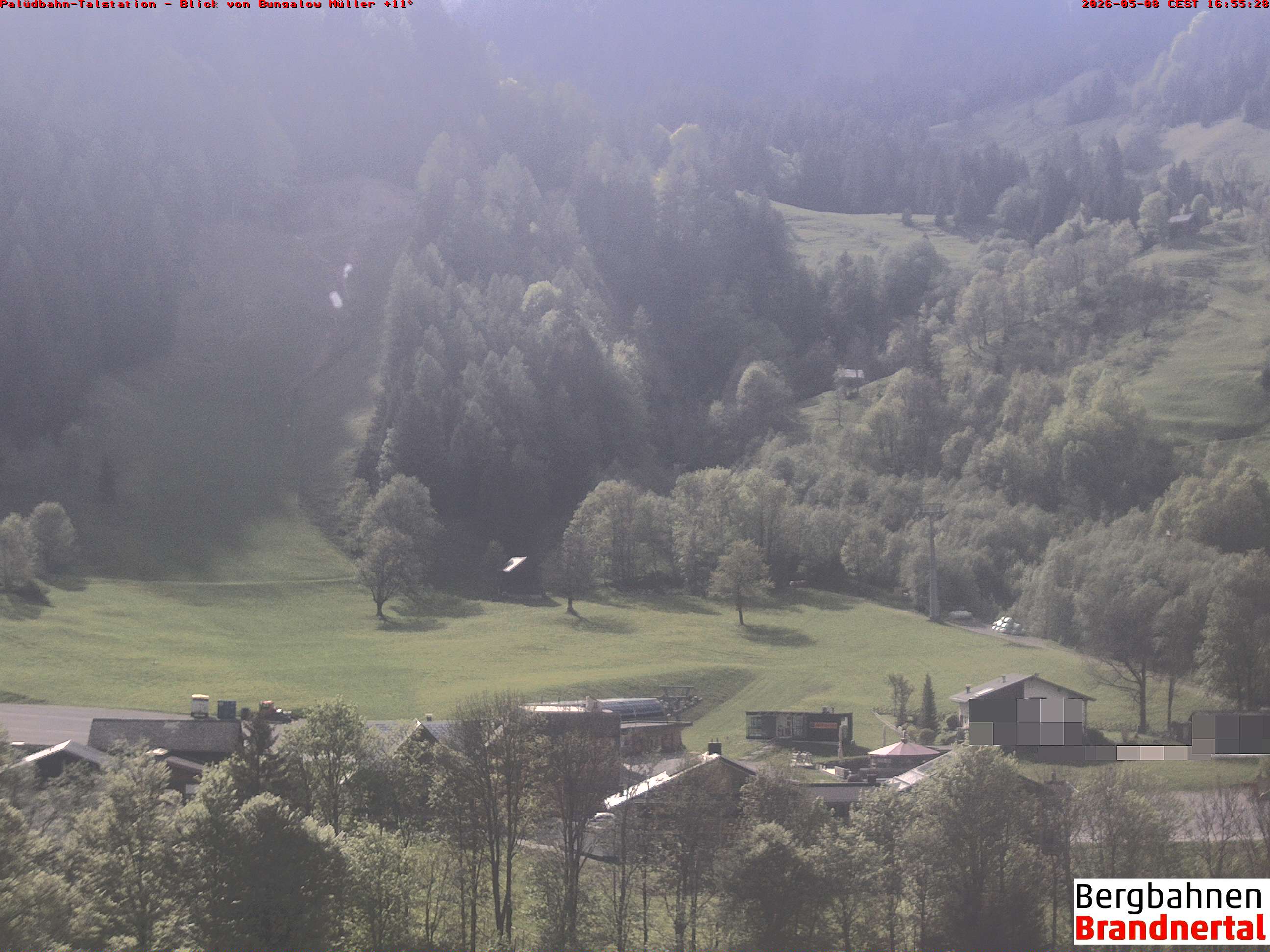 Blick auf Palüdbahn von Bungalow Müller