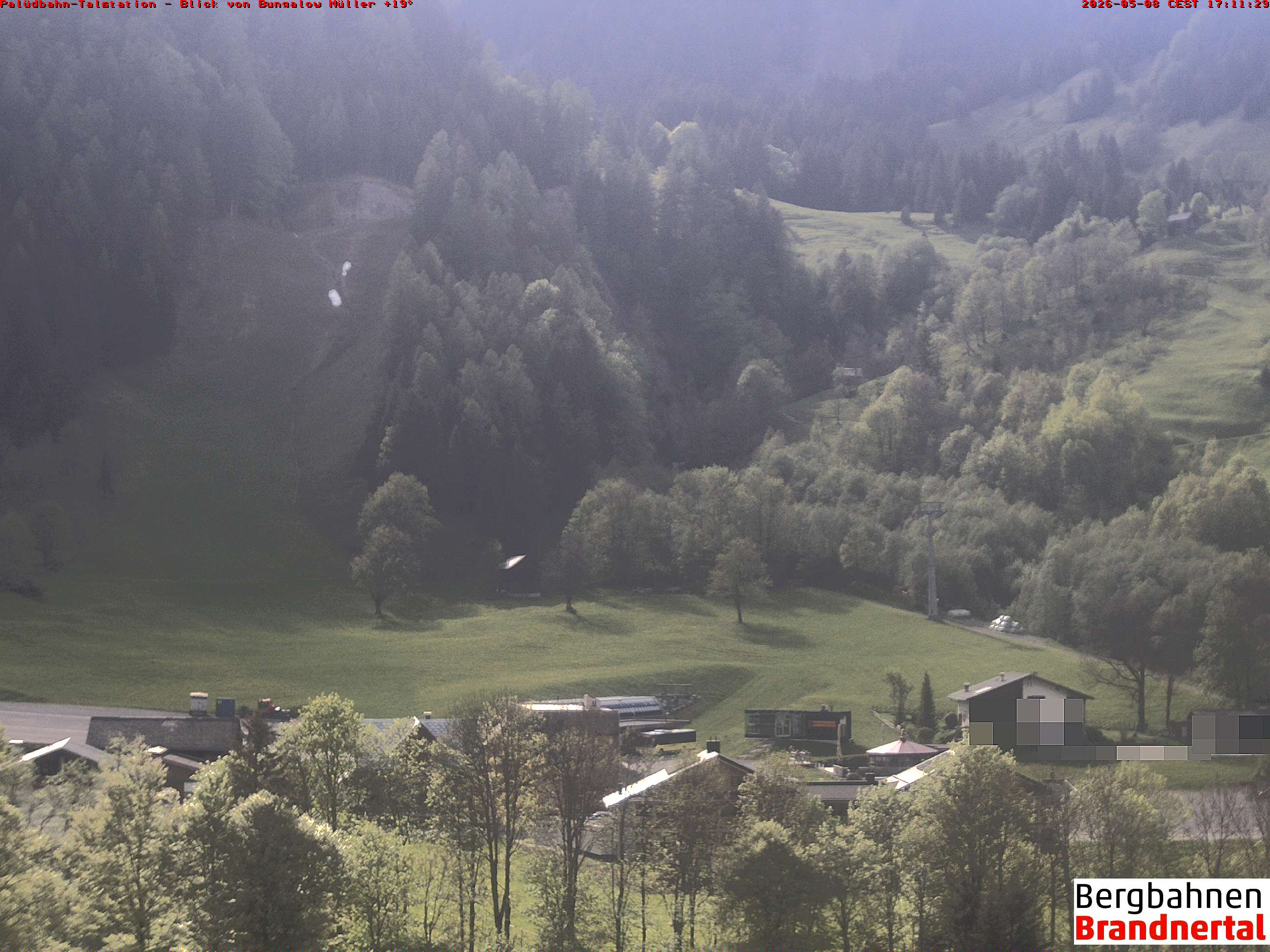 Blick auf Palüdbahn von Bungalow Müller