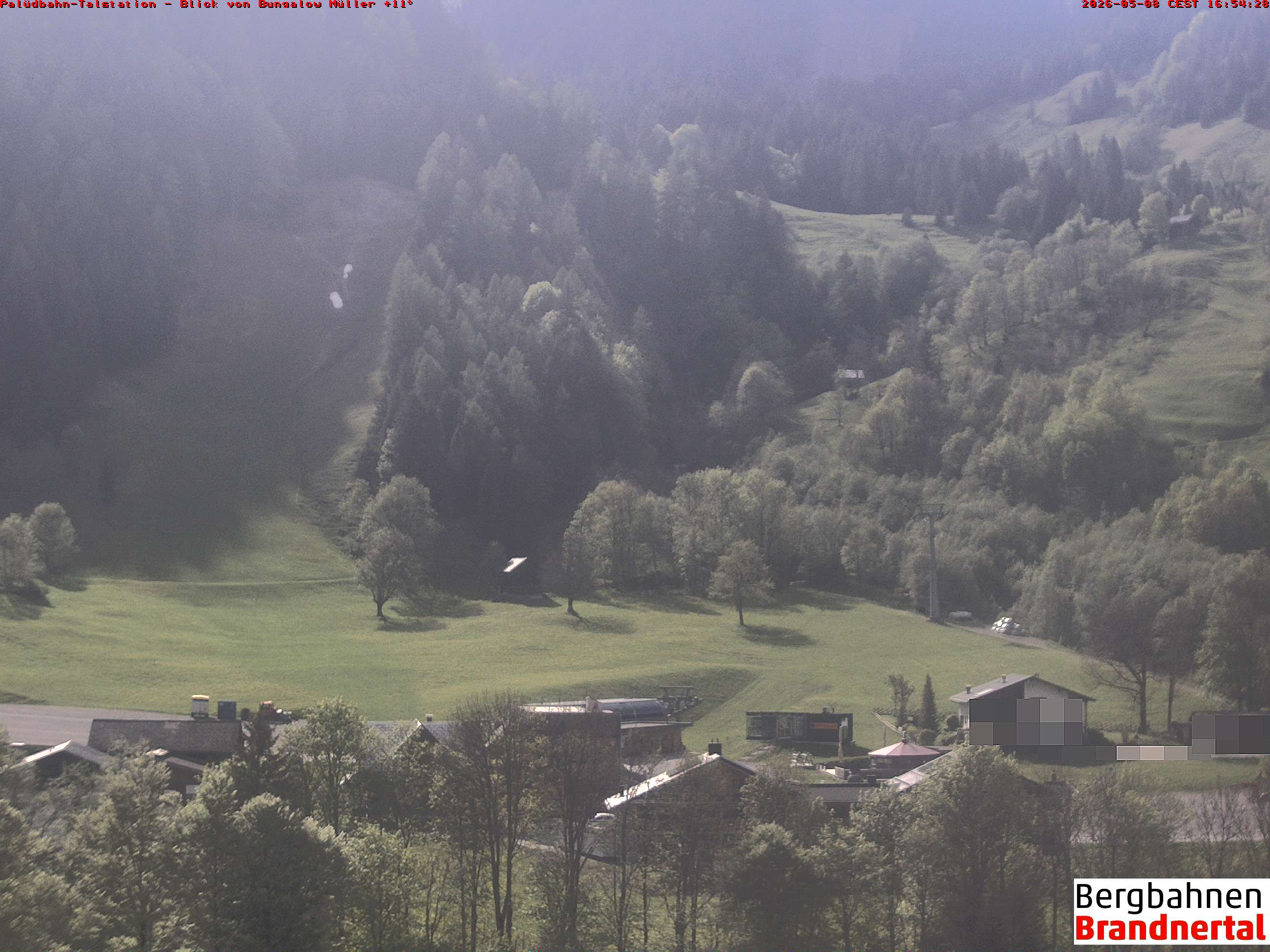 Blick auf Palüdbahn von Bungalow Müller